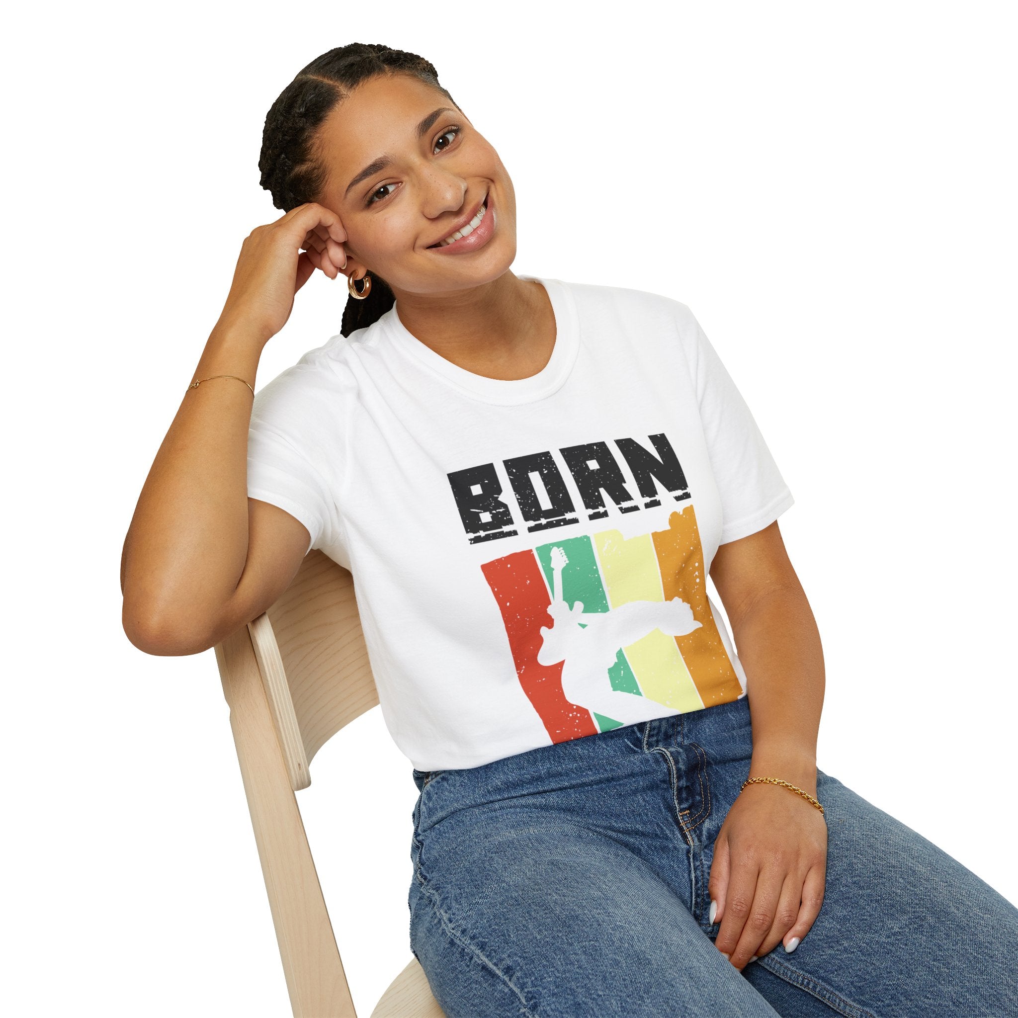 "Born To Rock"  Unisex Soft style T-Shirt