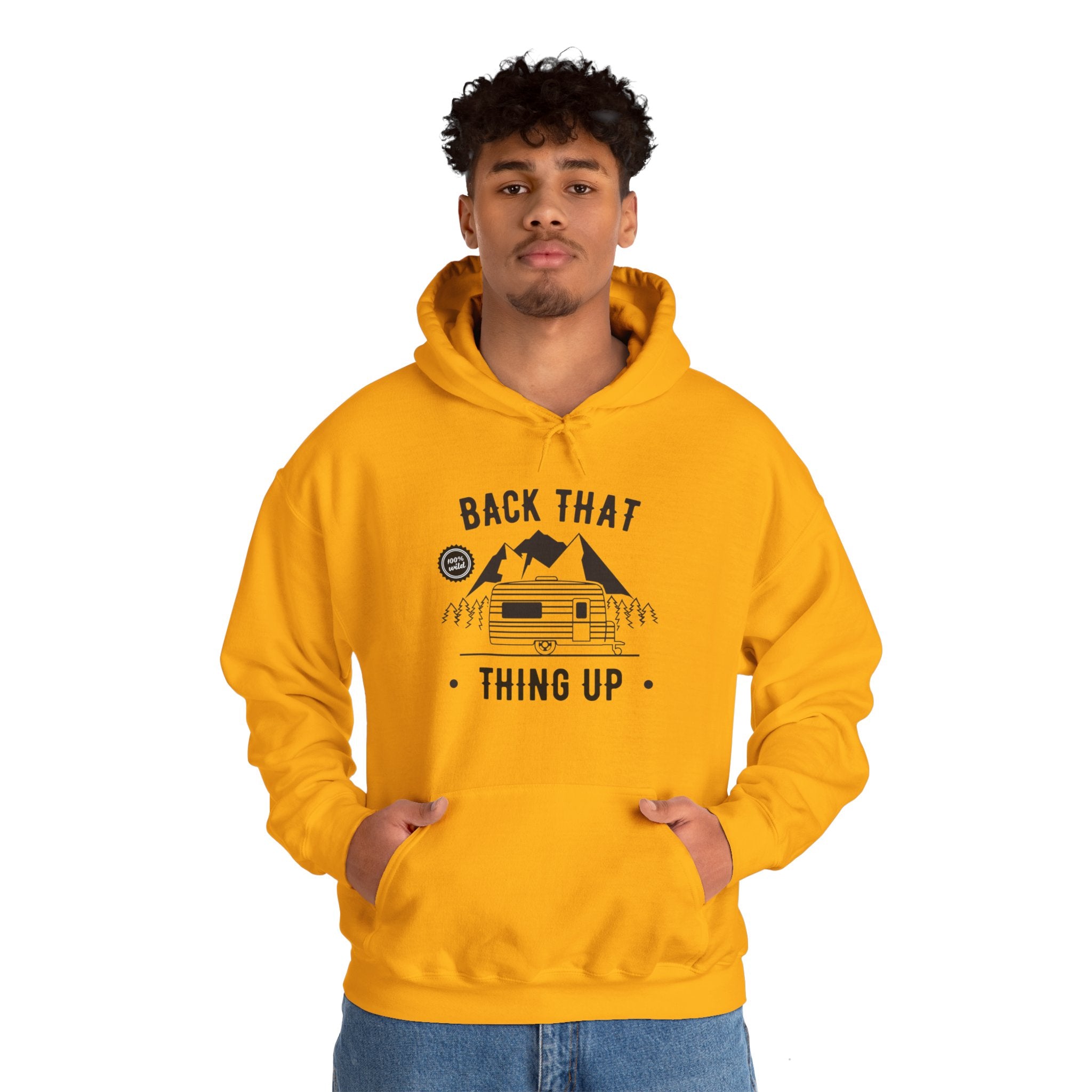 "Back That Thing Up" Unisex Heavy Blend™ Hooded Sweatshirt