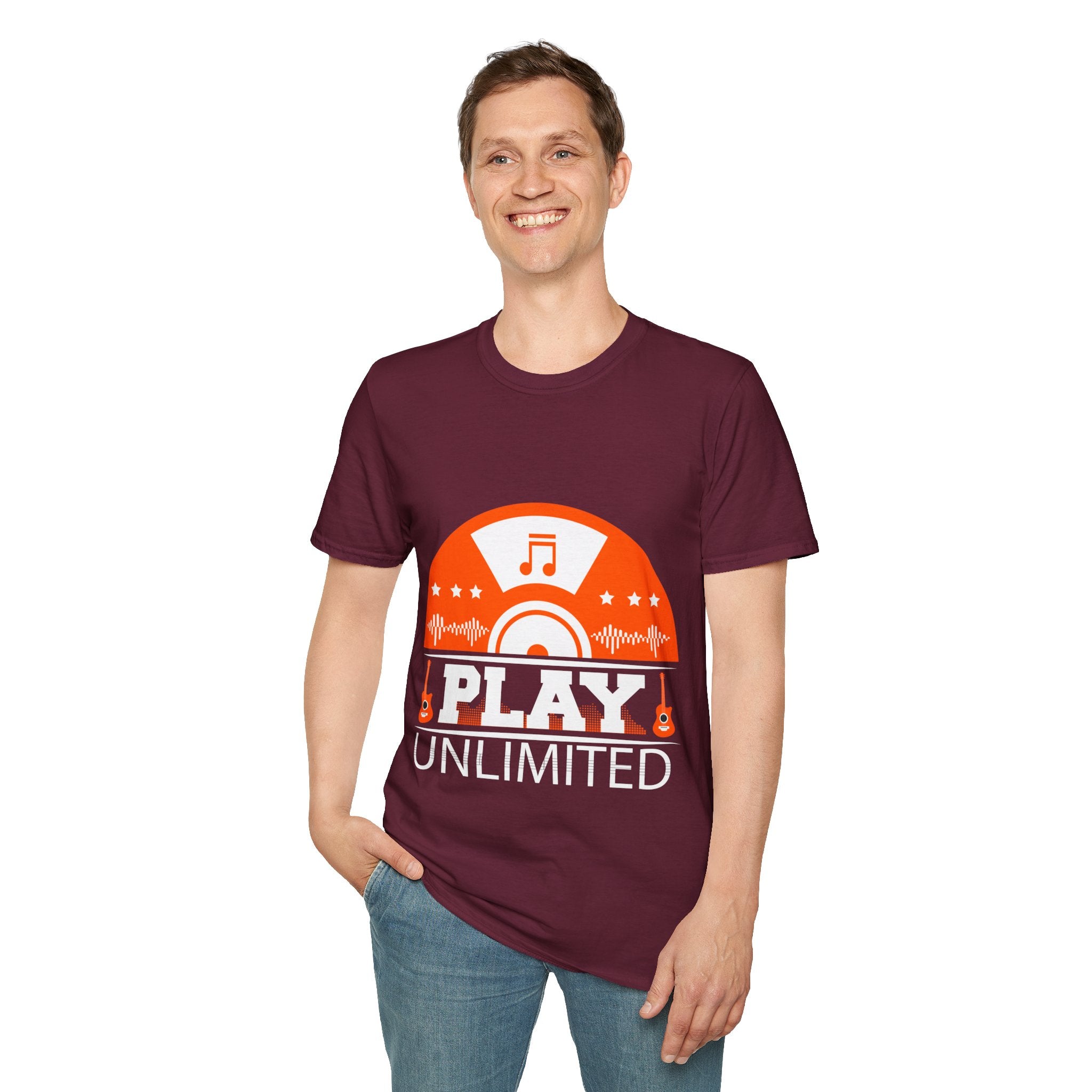 "Play Unlimited" Unisex Soft style T-Shirt