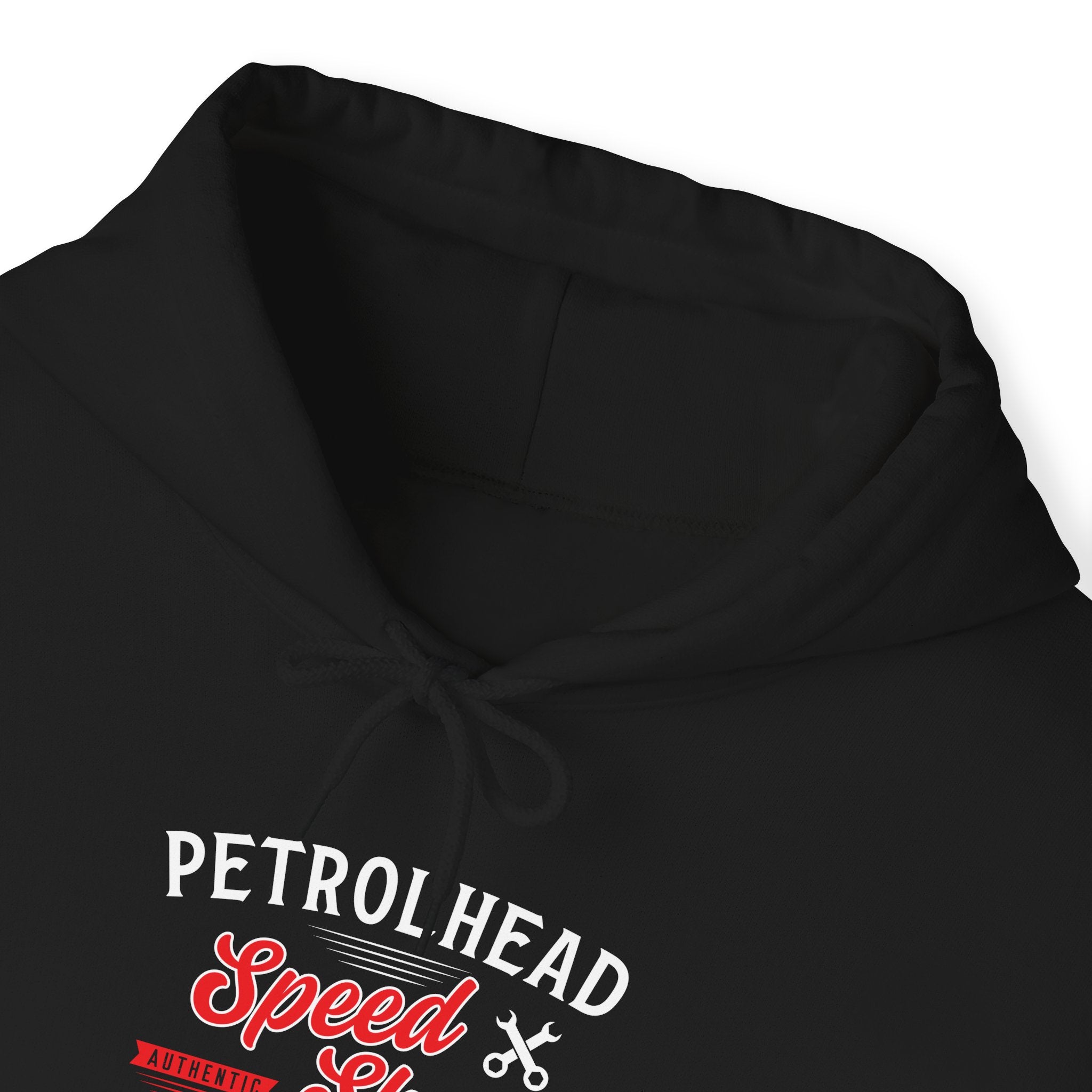 "PETROLHEAD SPEED SHOP LUBRICANTS" Unisex Heavy Blend™ Hooded Sweatshirt