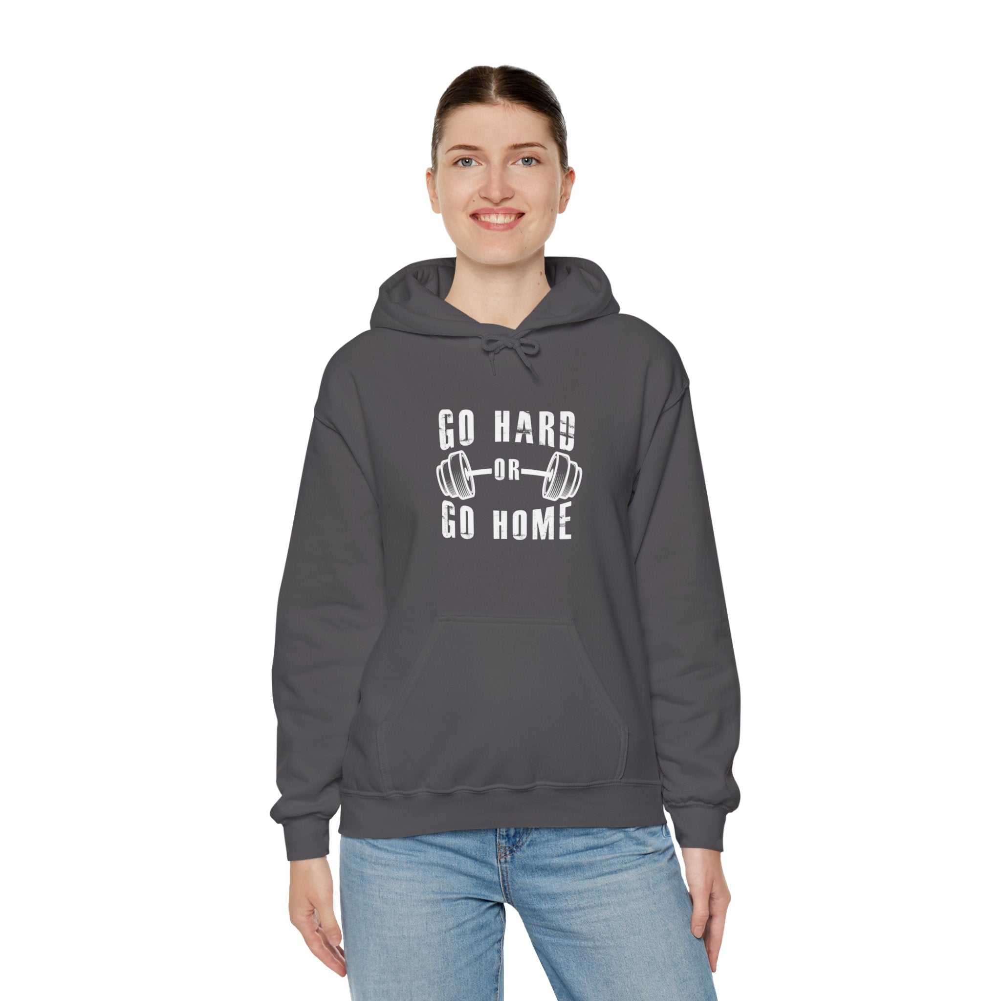 "Go Hard Go Home" Unisex Heavy Blend™ Hooded Sweatshirt