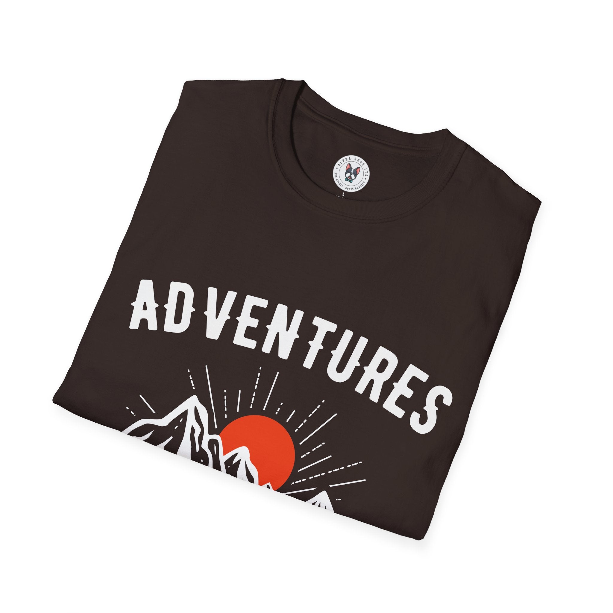 "Adventures Are The Best Way To Learn"  Soft Style T-Shirt Unisex