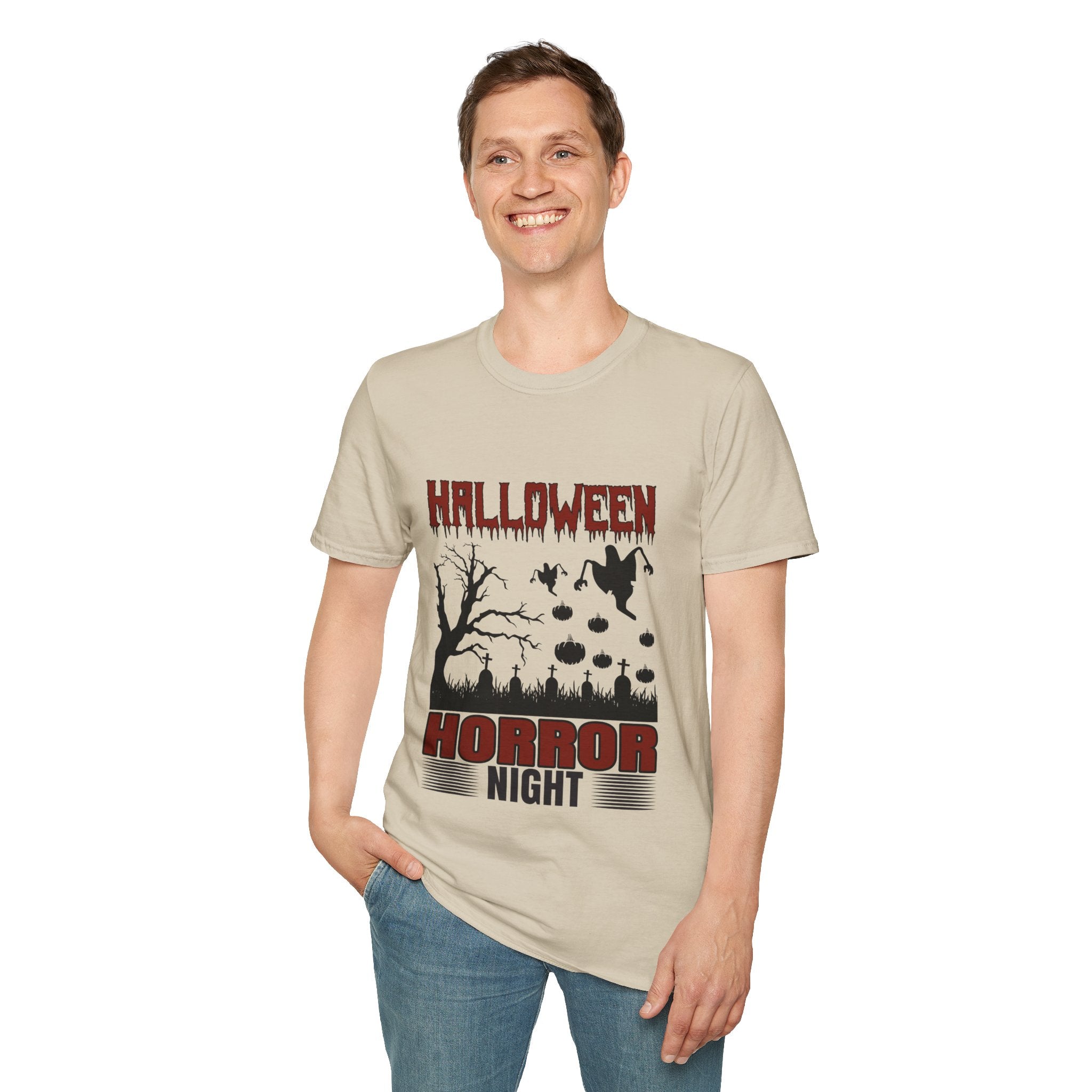 "HALLOWEEN HORROR" Unisex Soft style T-Shirt