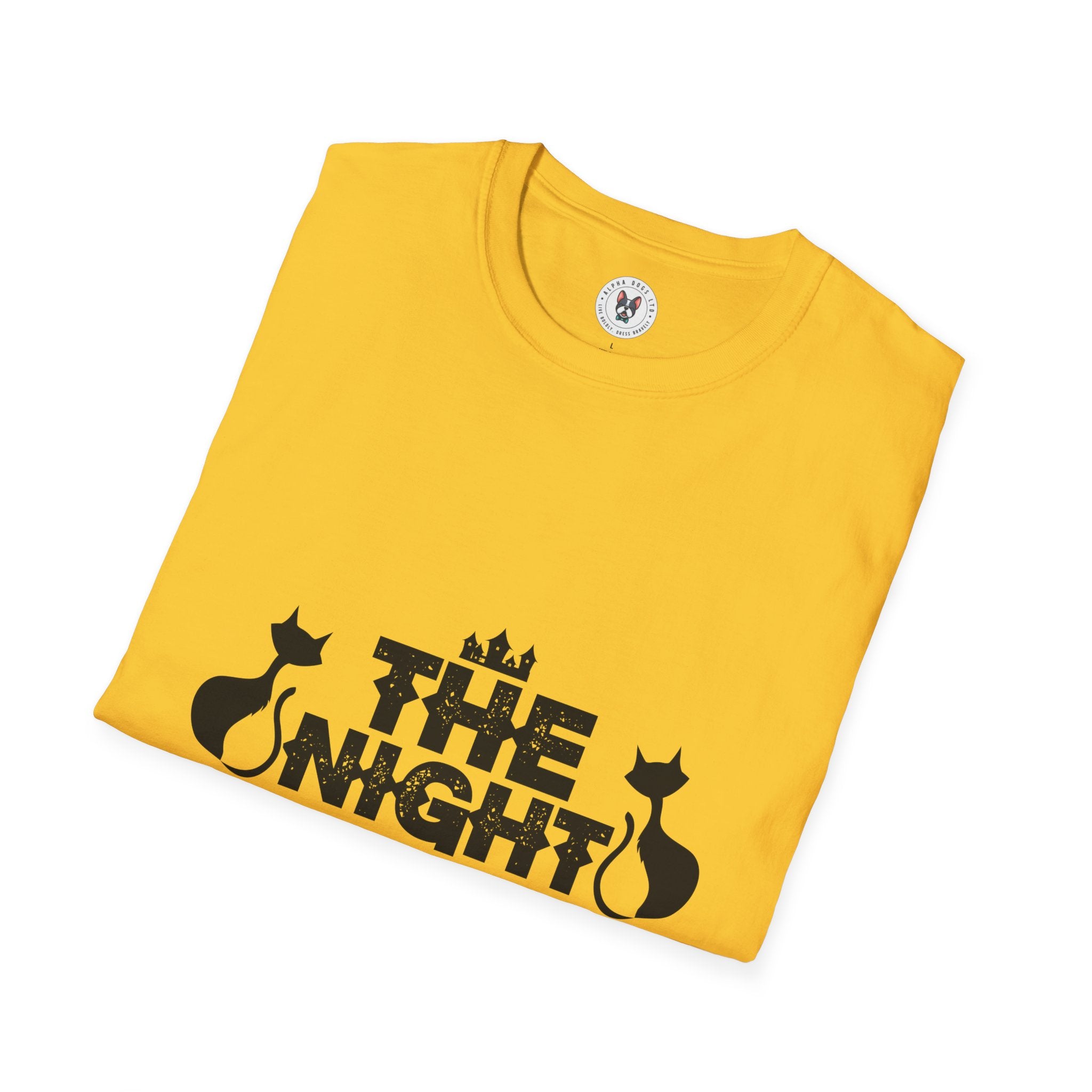 "THE NIGHT HE CAME HOME" Unisex Soft style T-Shirt