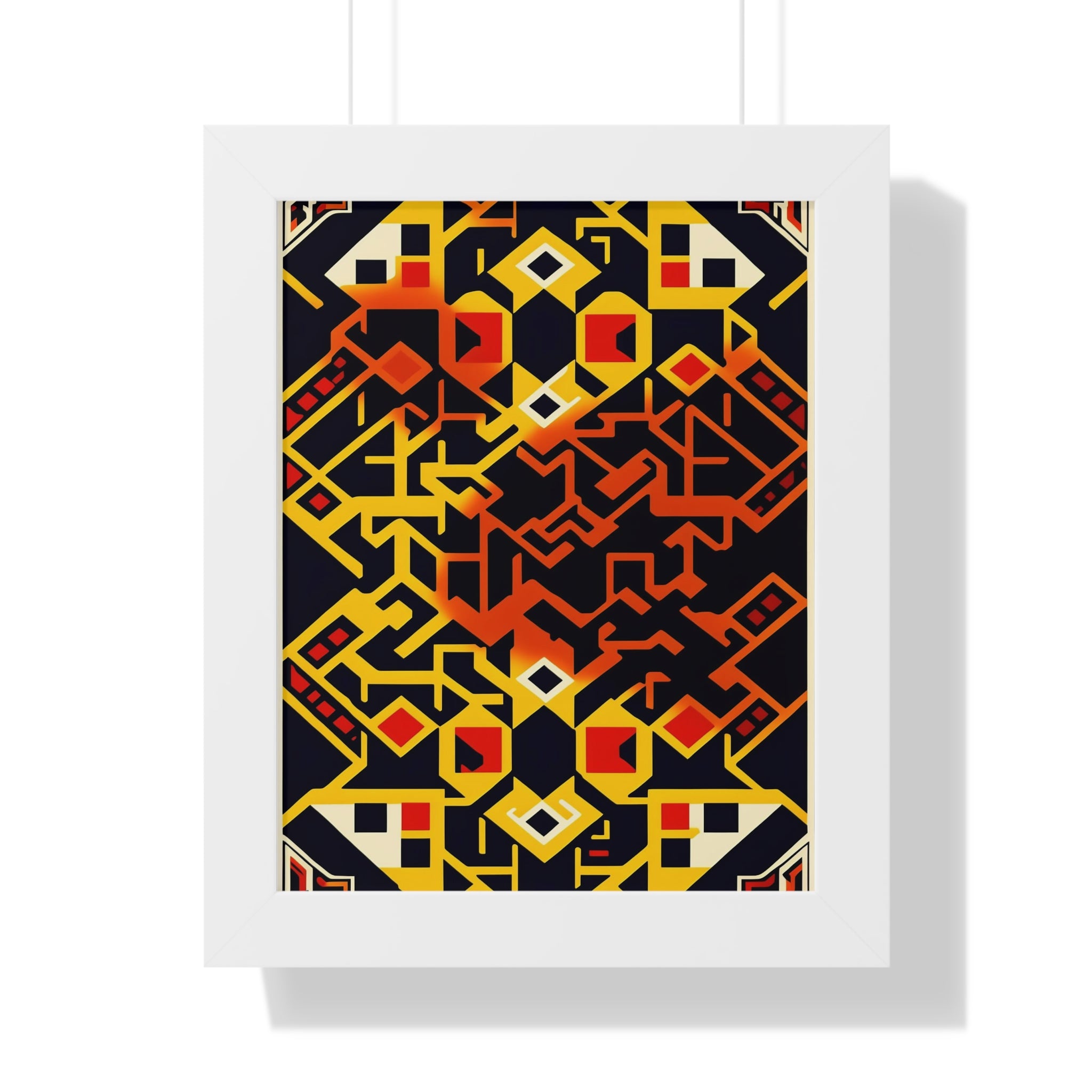 "BOHO" Framed Vertical Poster