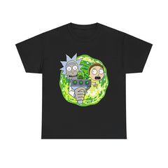 Rick And Morty Unisex Heavy Cotton Tee