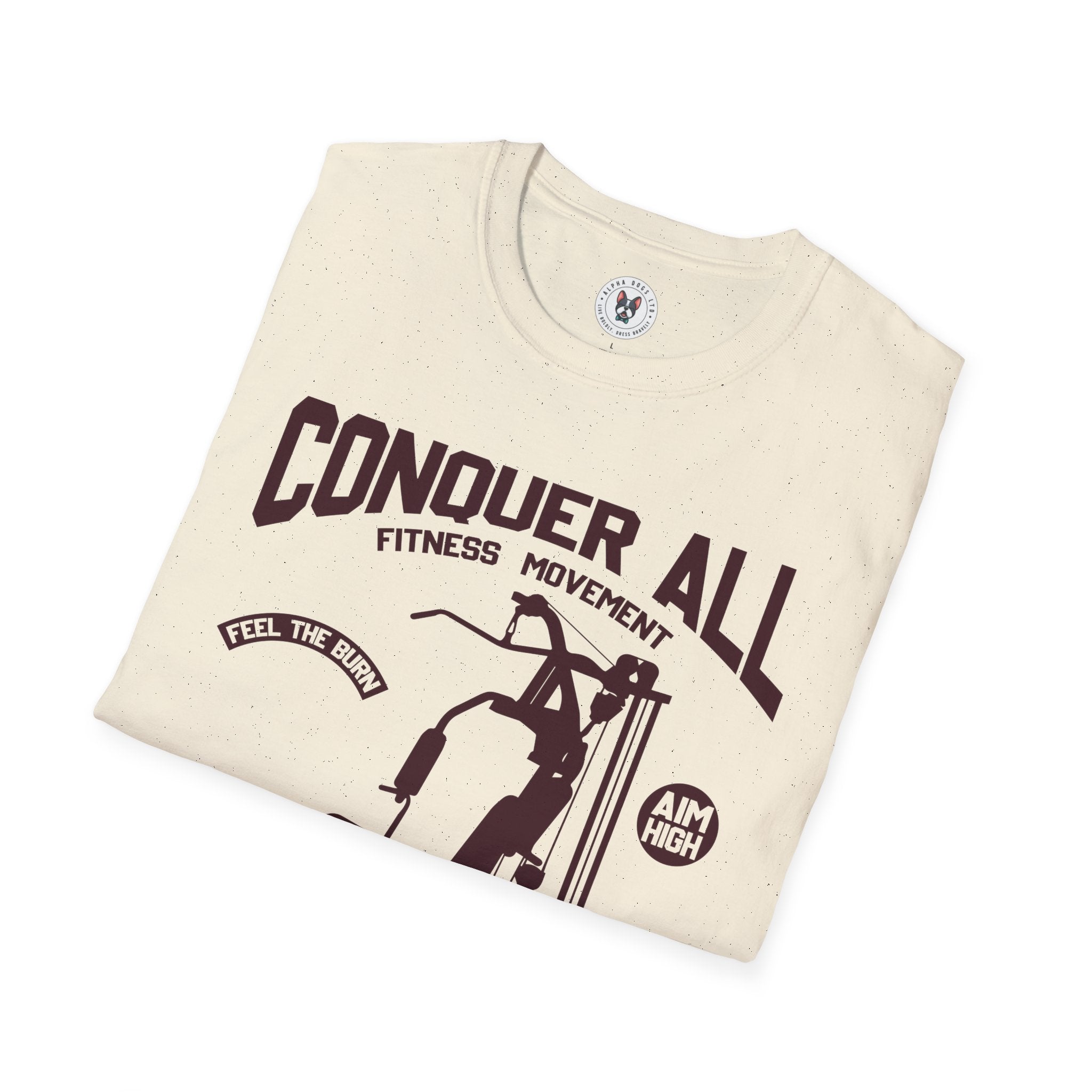 "Conquer All Be Stronger Everyday" Unisex Soft style T-Shirt