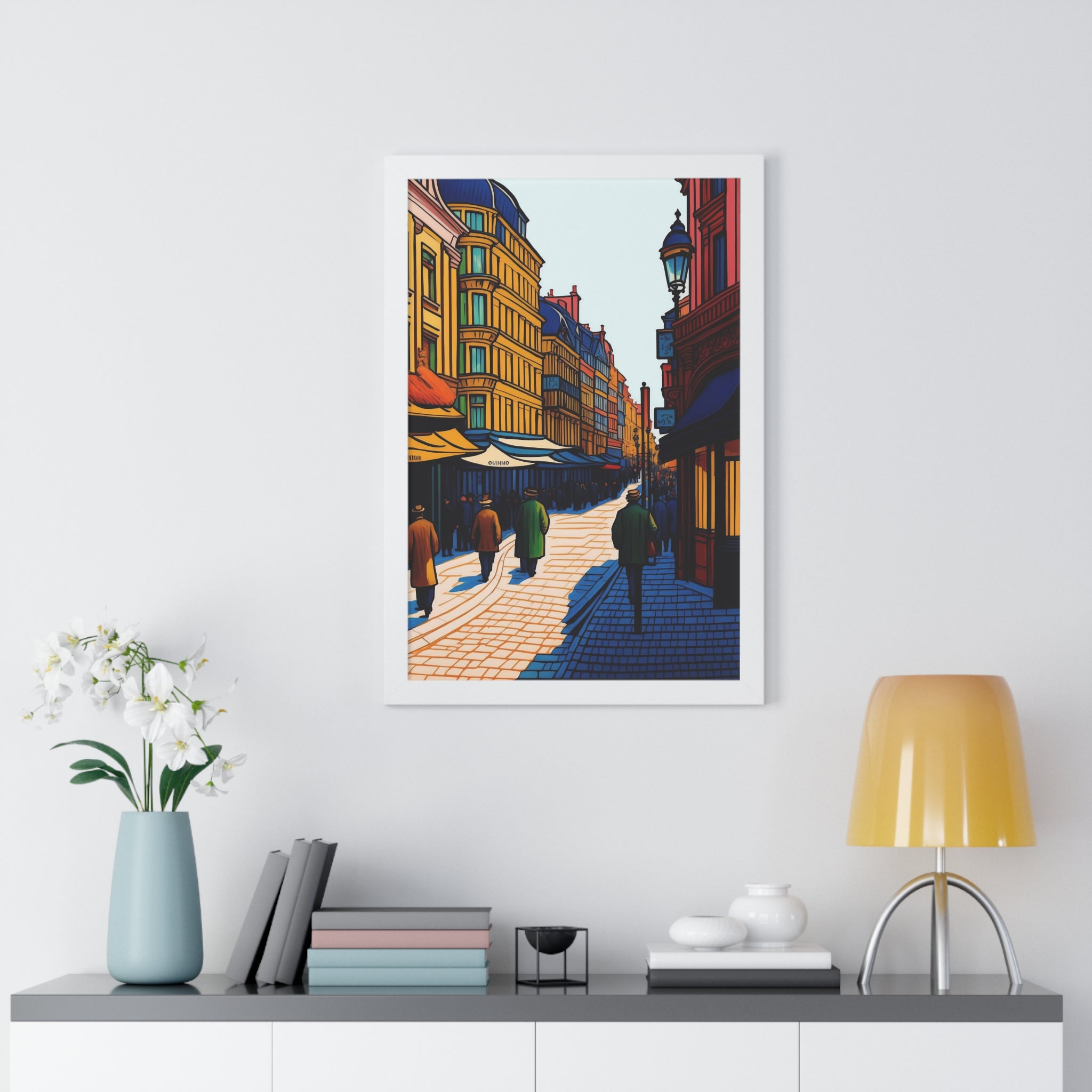 "ARCHITECTURE" Framed Vertical Poster