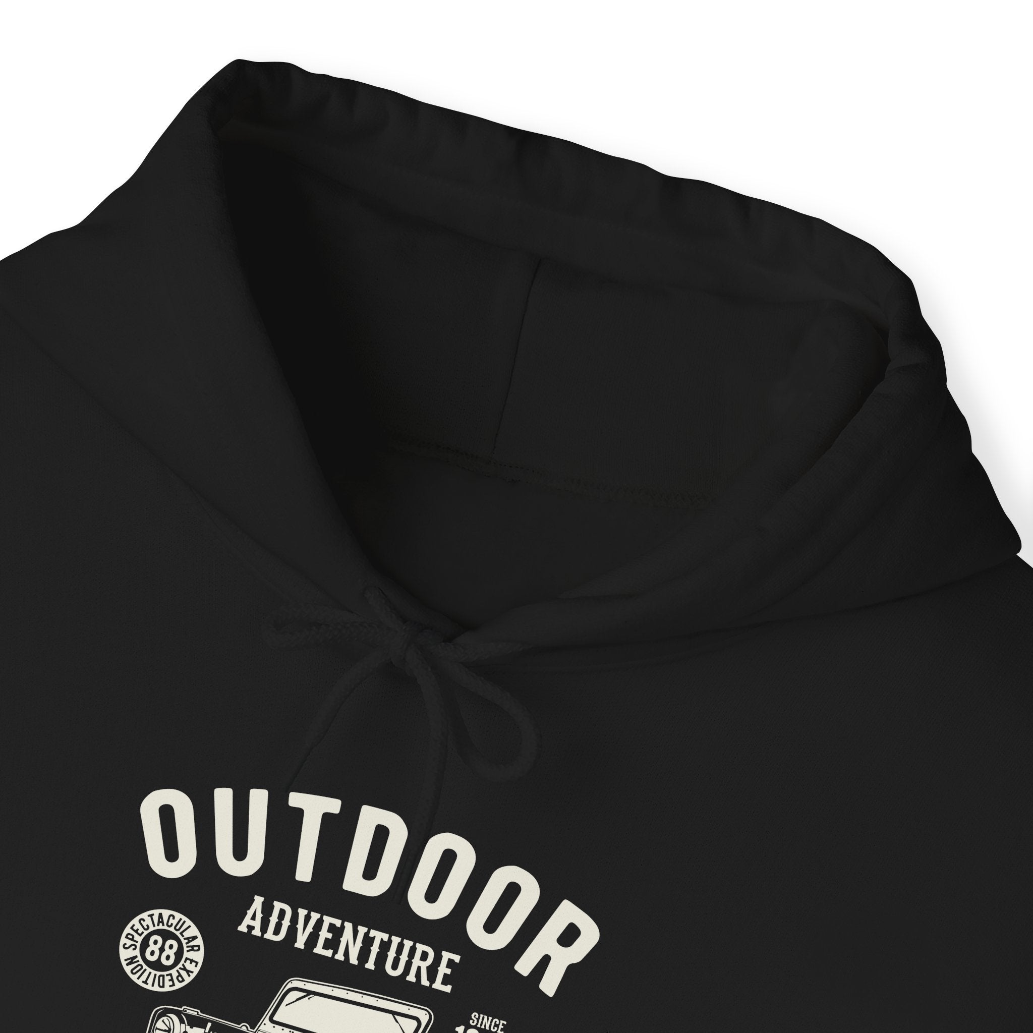 "OUTDOOR ADVENTURE GO INTO WILD" Unisex Heavy Blend™ Hooded Sweatshirt