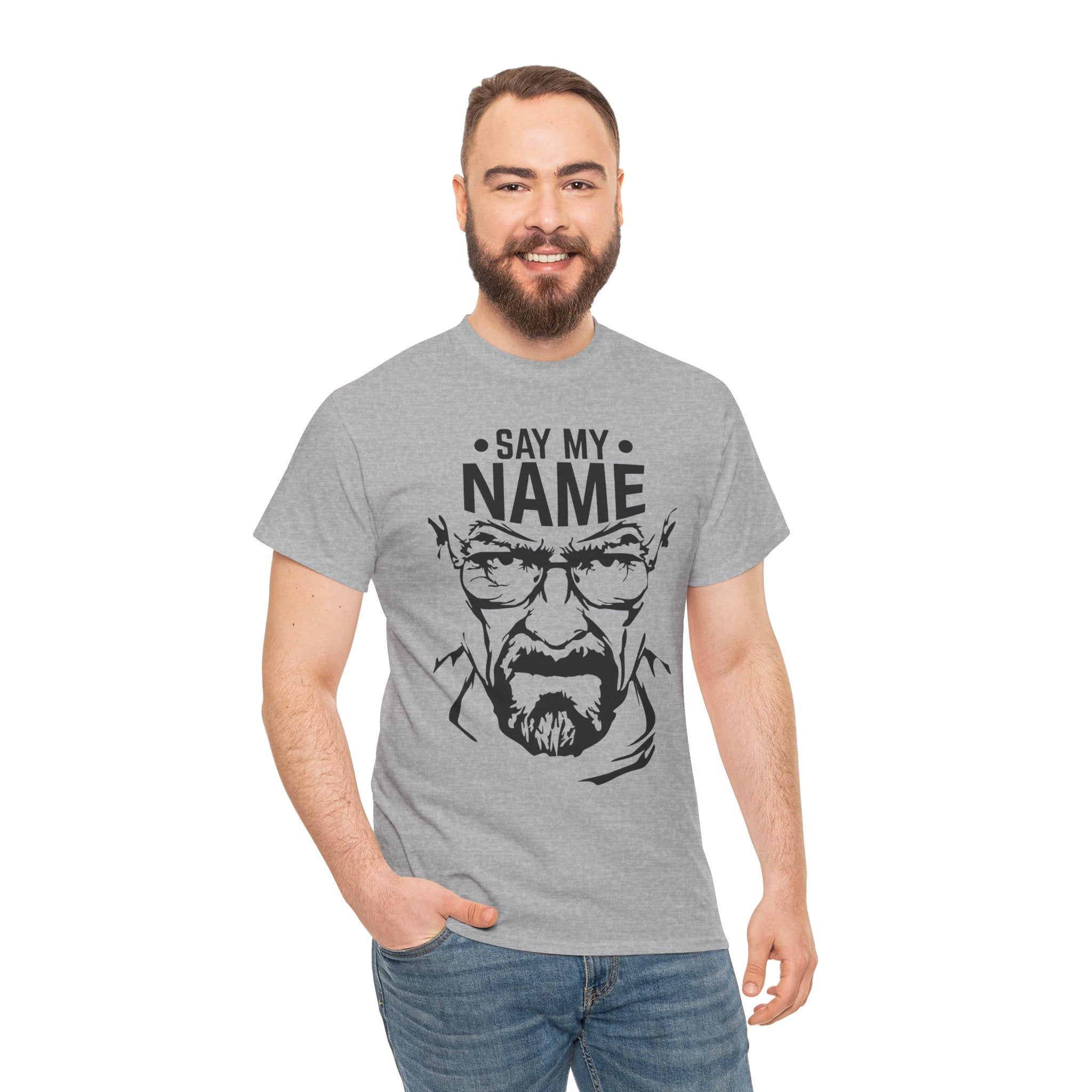 "Say My Name" Breaking Bad Unisex Heavy Cotton Tee