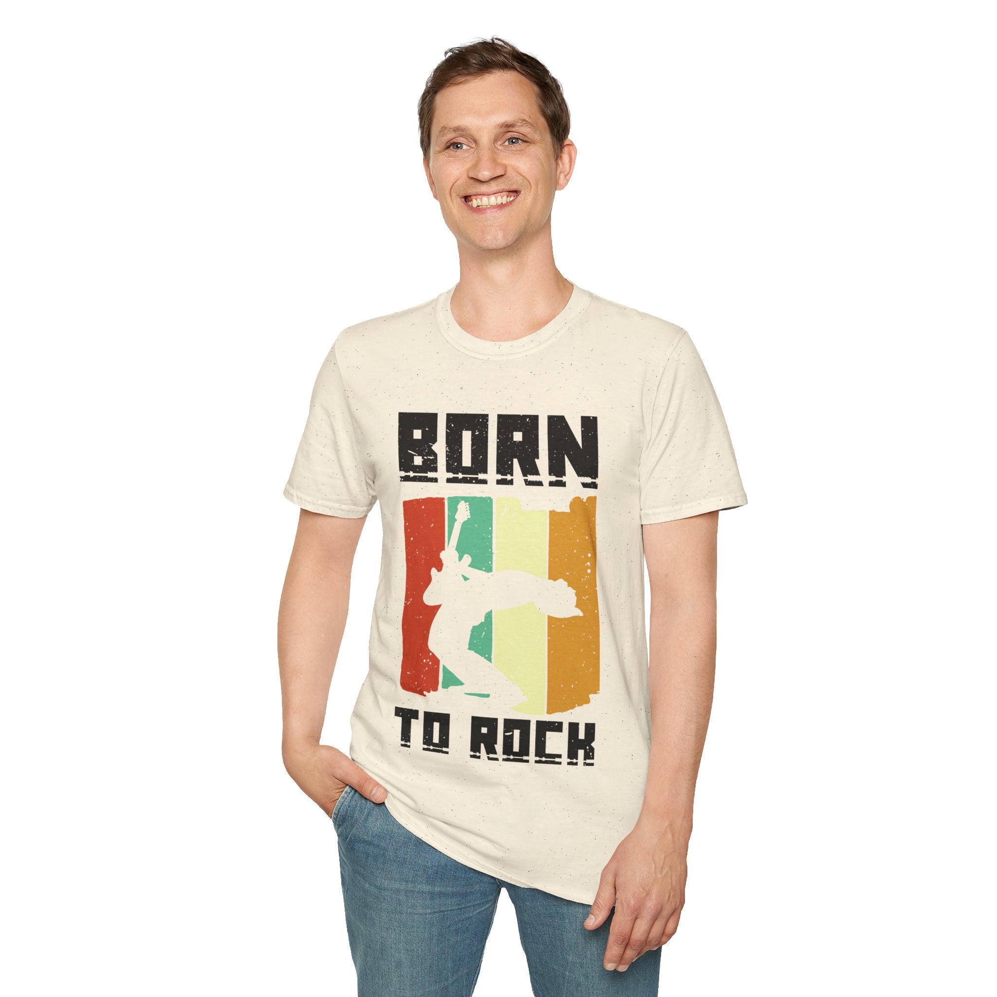 "Born To Rock"  Unisex Soft style T-Shirt