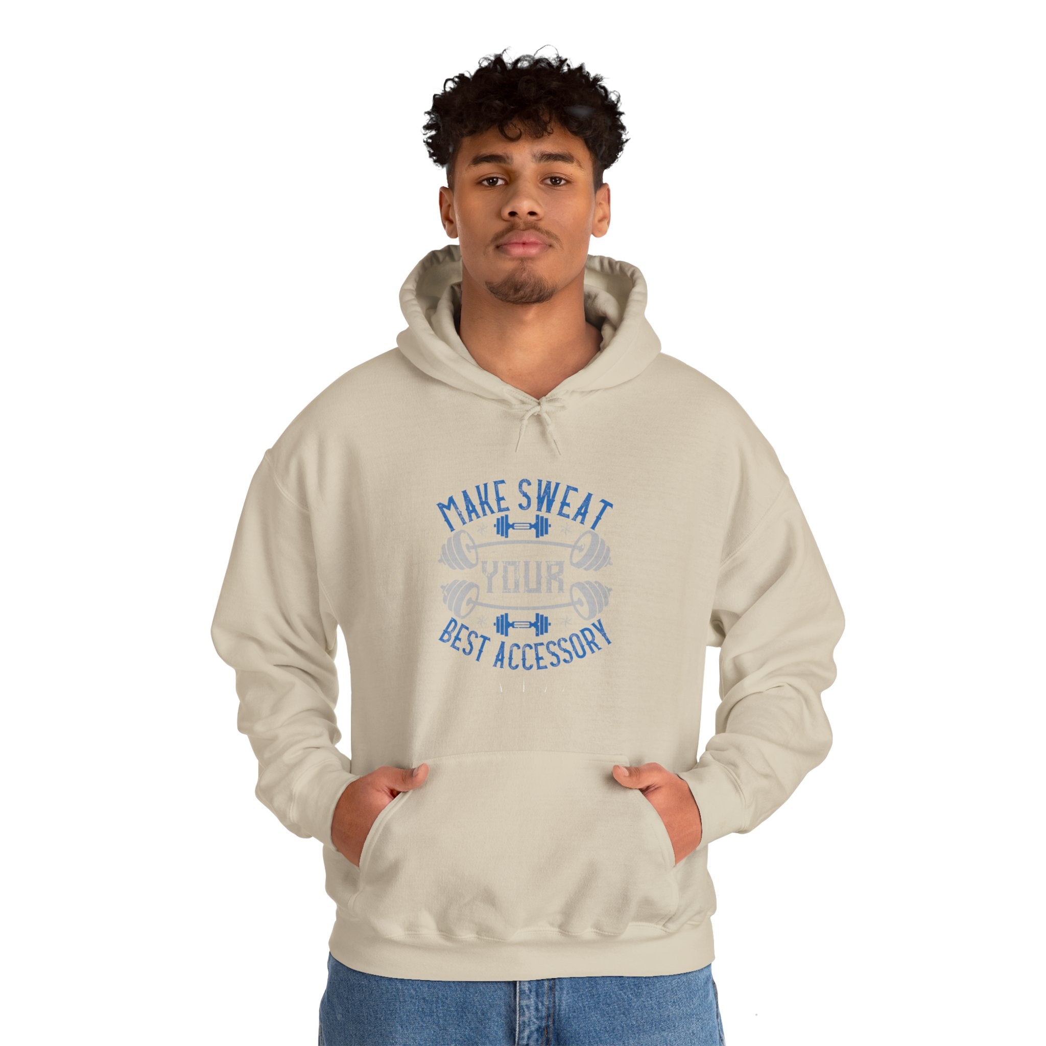 "Make Sweat Your Best Accessory" Unisex Heavy Blend™ Hooded Sweatshirt