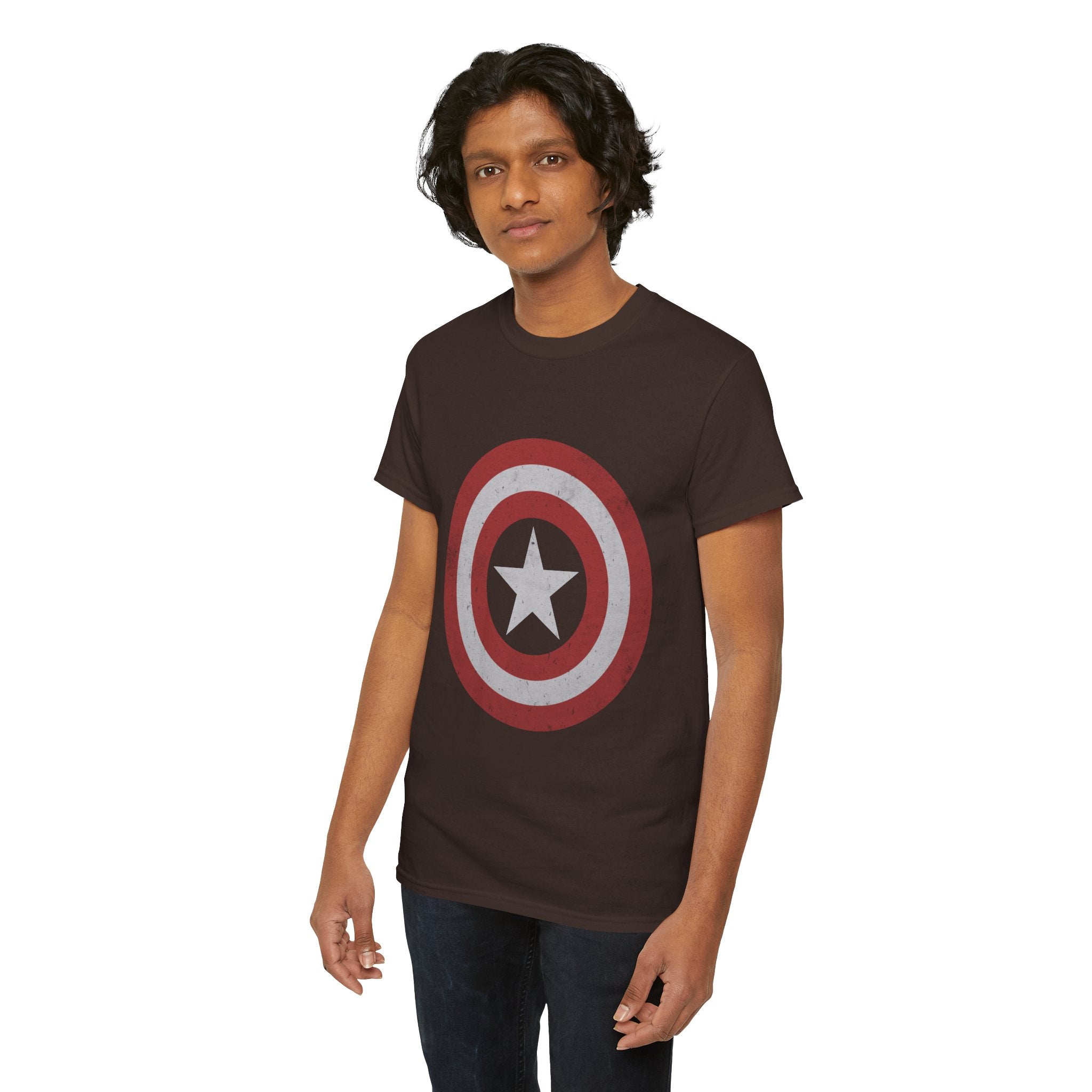 "Captain America" Unisex Heavy Cotton Tee