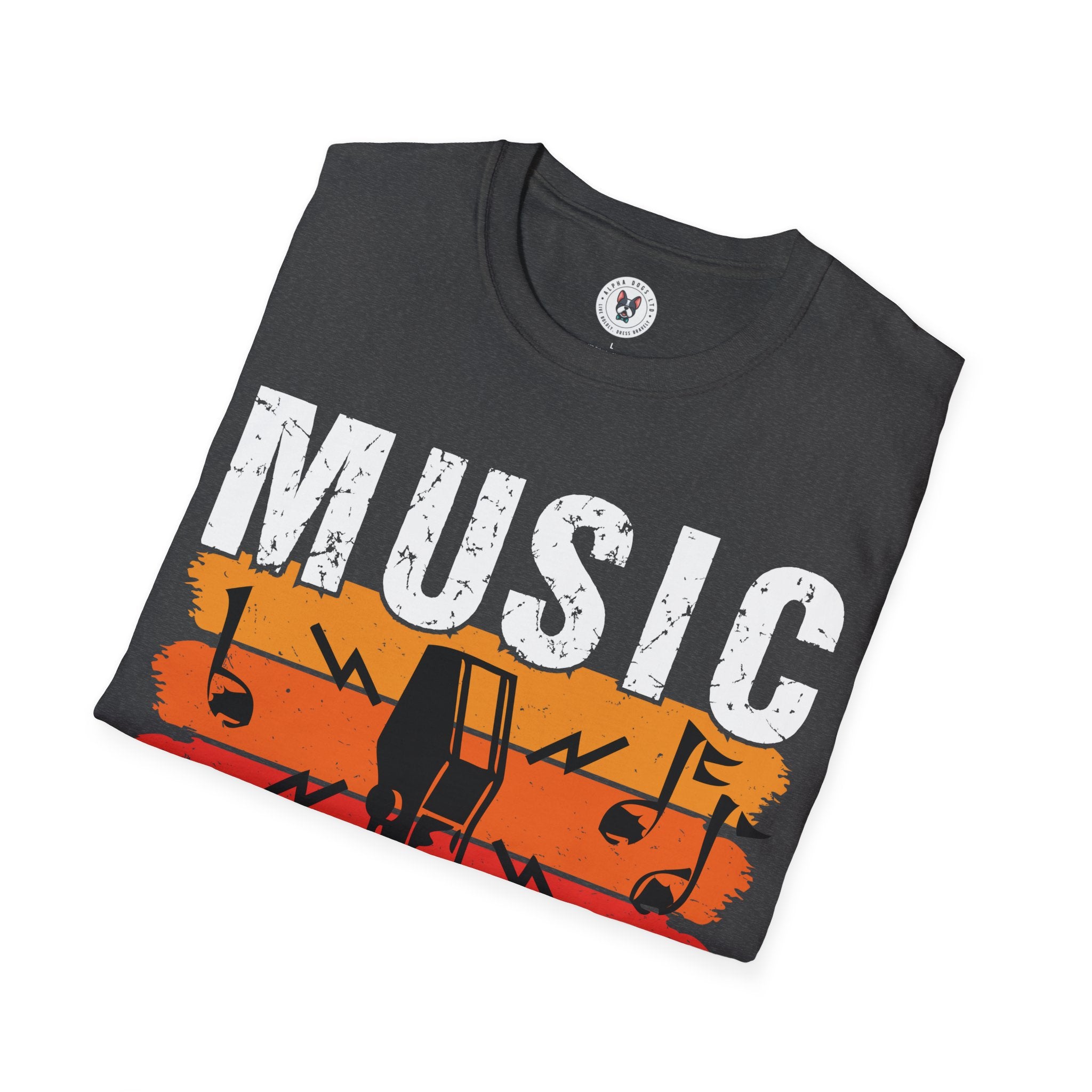 "Music Can Change The World" Unisex Soft style T-Shirt