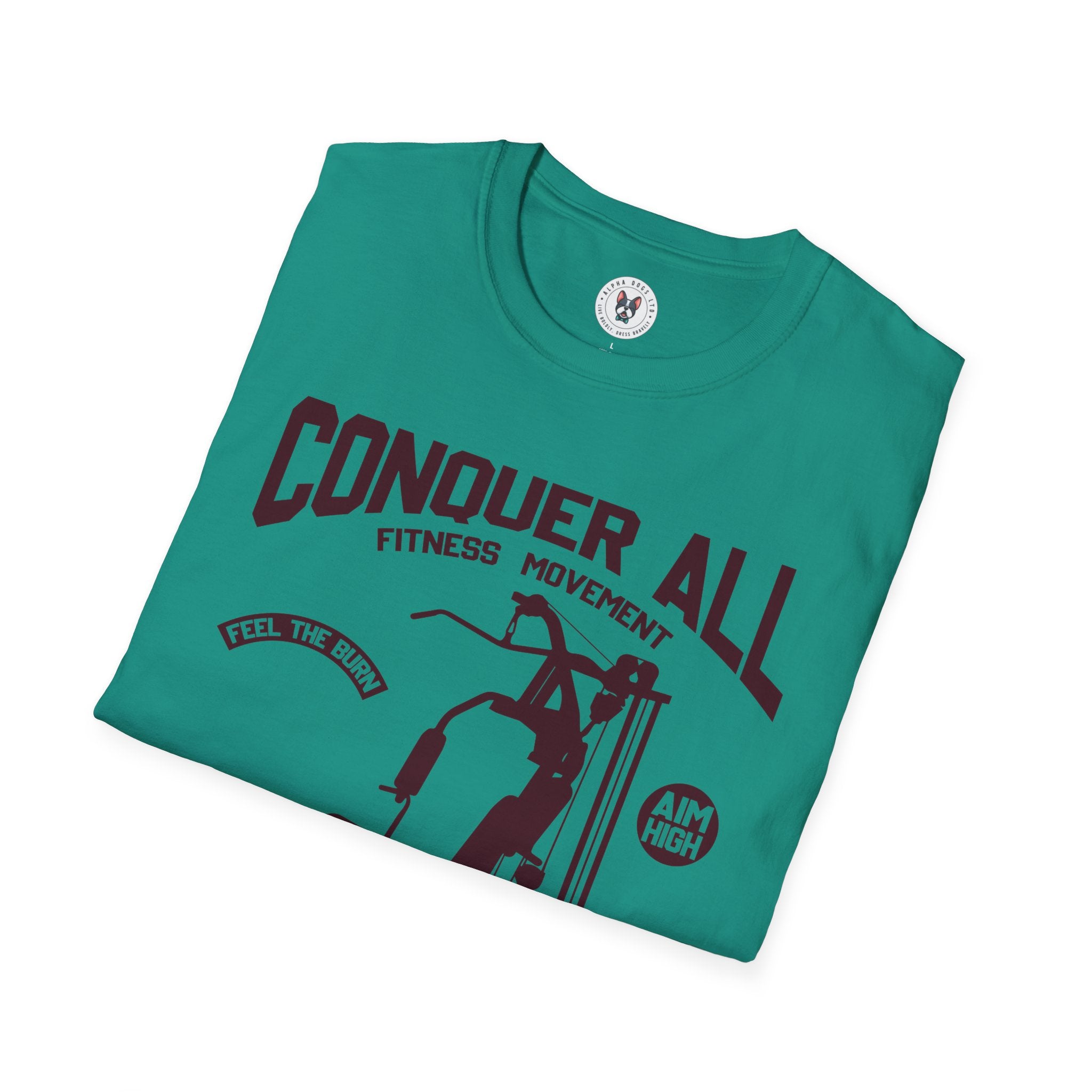 "Conquer All Be Stronger Everyday" Unisex Soft style T-Shirt