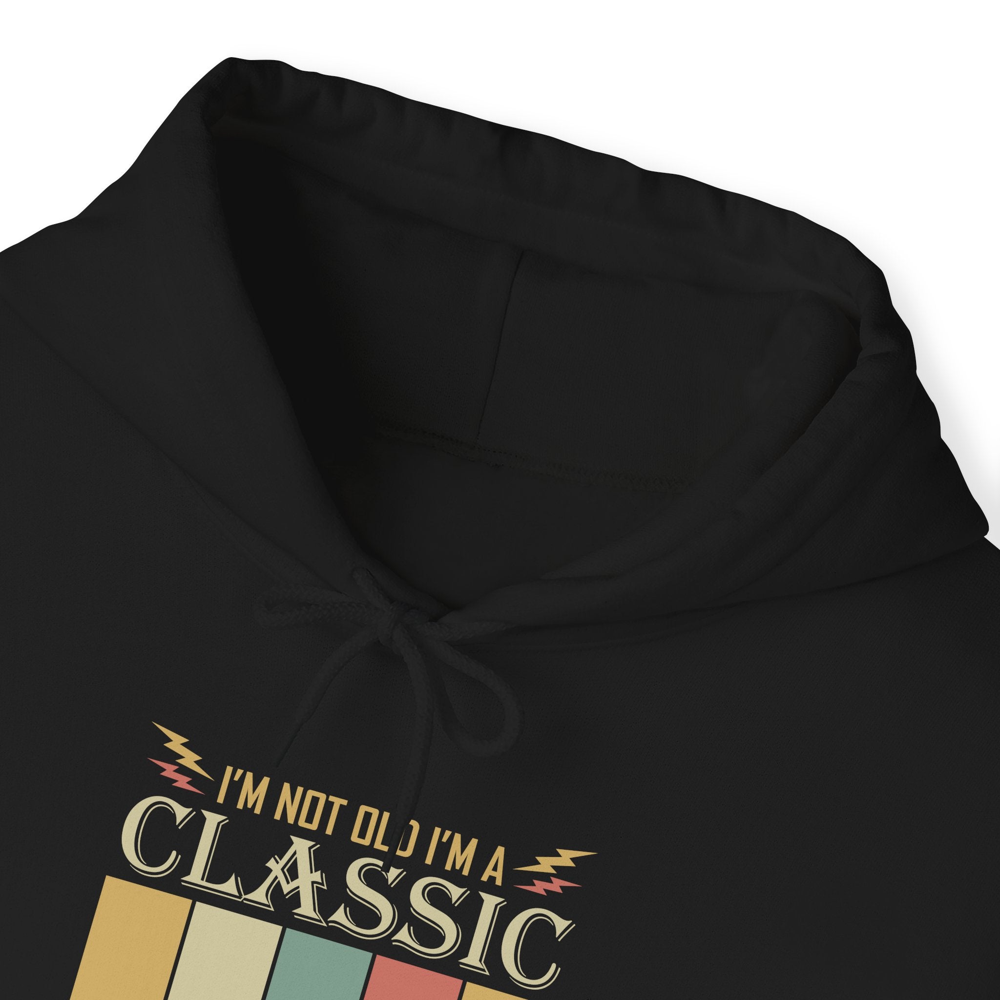 "I'M NOT OLD I'M A CLASSIC CUSTOM BUILT HIGH PERFORMANCE LEGENDARY POWER 1969" Unisex Heavy Blend™ Hooded Sweatshirt