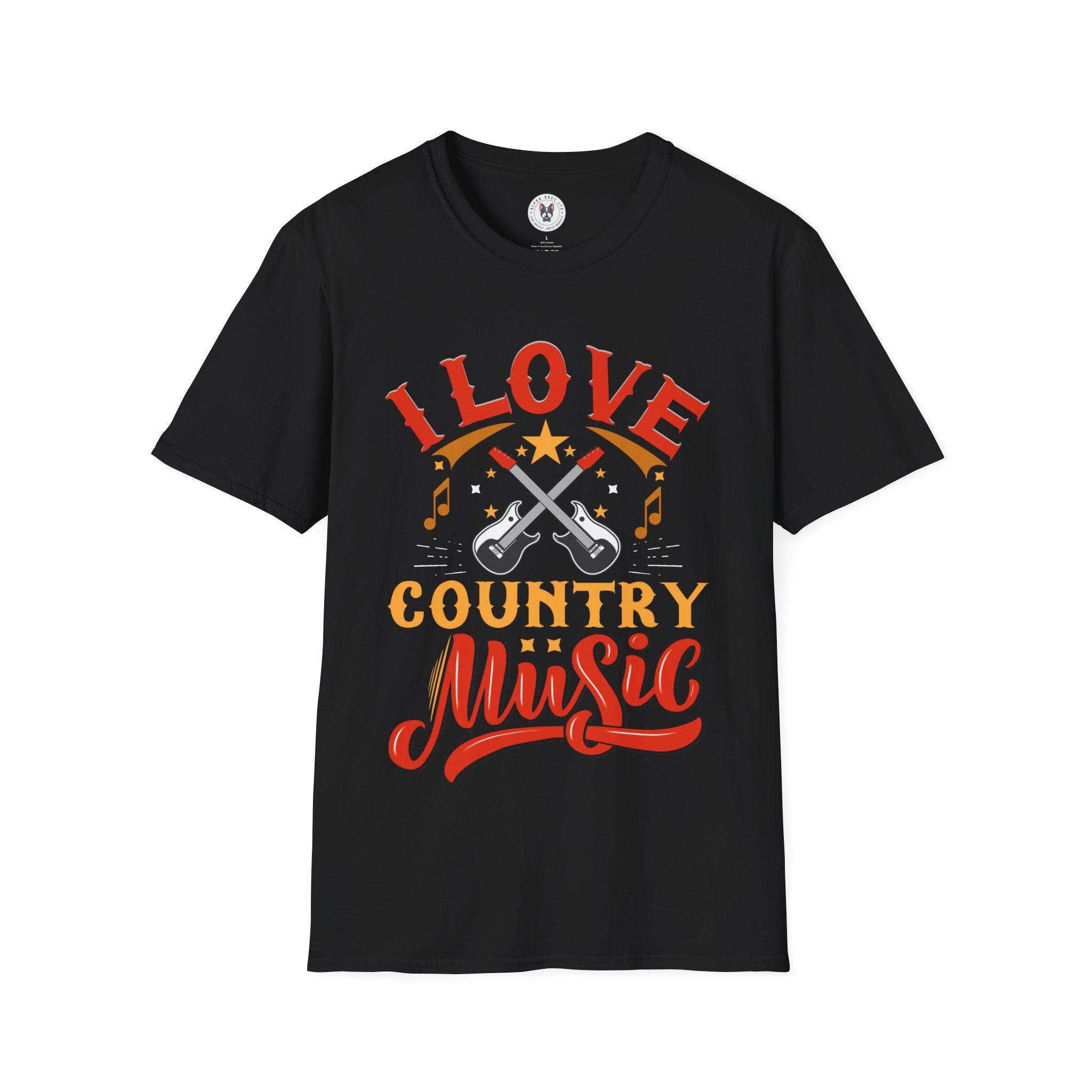 "I Love Country Music" Unisex Soft style T-Shirt