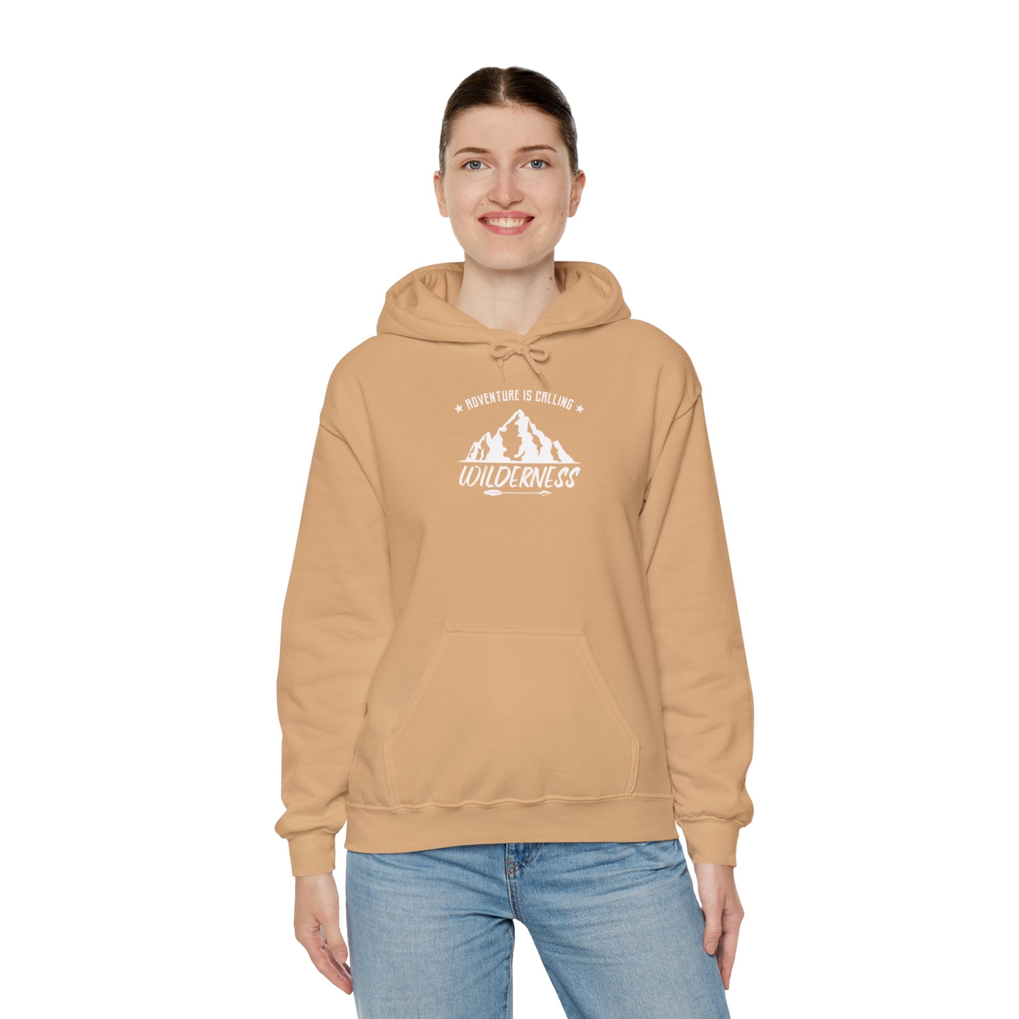 "Adventure Is Calling" Unisex Heavy Blend™ Hooded Sweatshirt