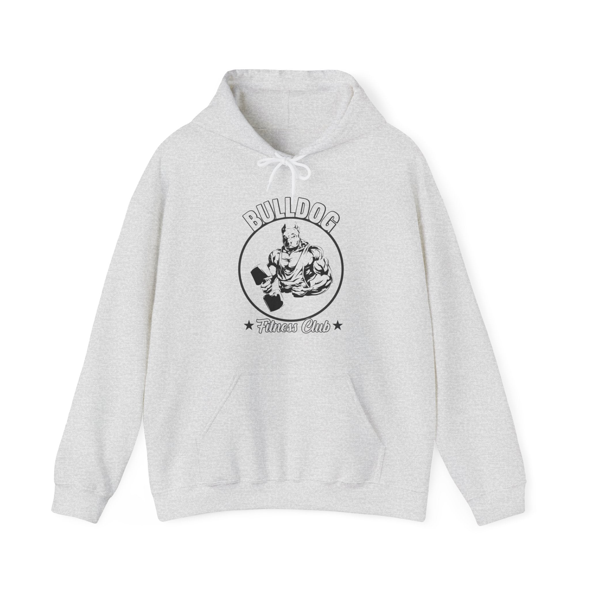 "BullDog Fitness Club"  Unisex Heavy Blend™ Hooded Sweatshirt