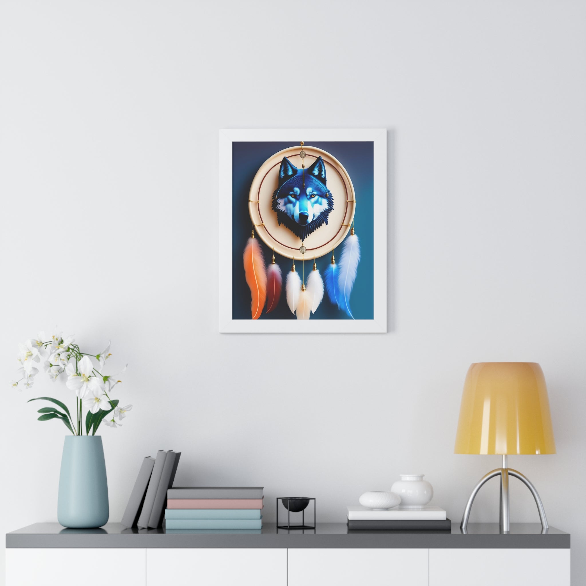 "BOHO" Framed Vertical Poster