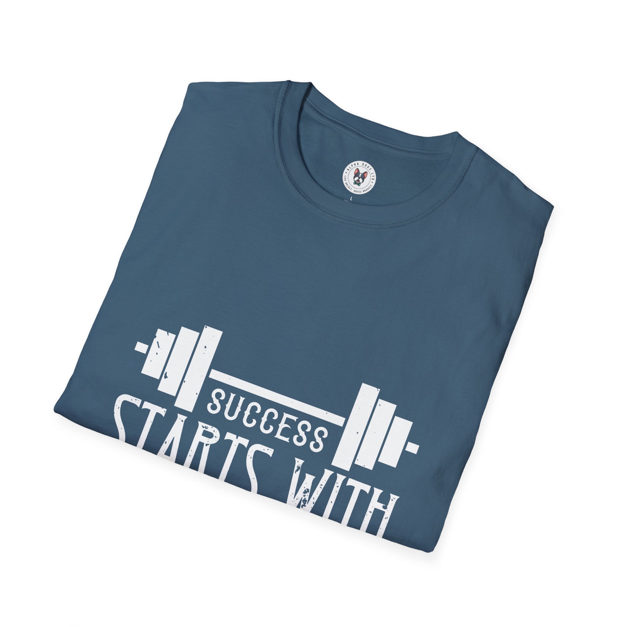 "Success Starts With Self Discipline"  Unisex Soft style T-Shirt