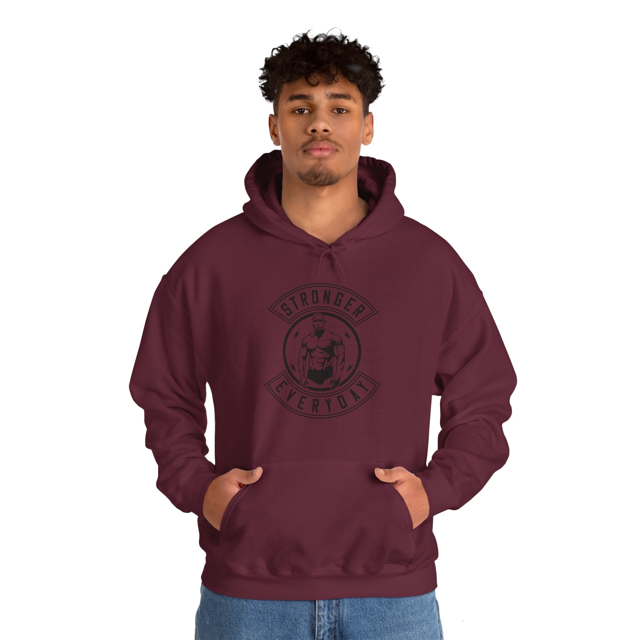 "Stronger Everyday" Unisex Heavy Blend™ Hooded Sweatshirt