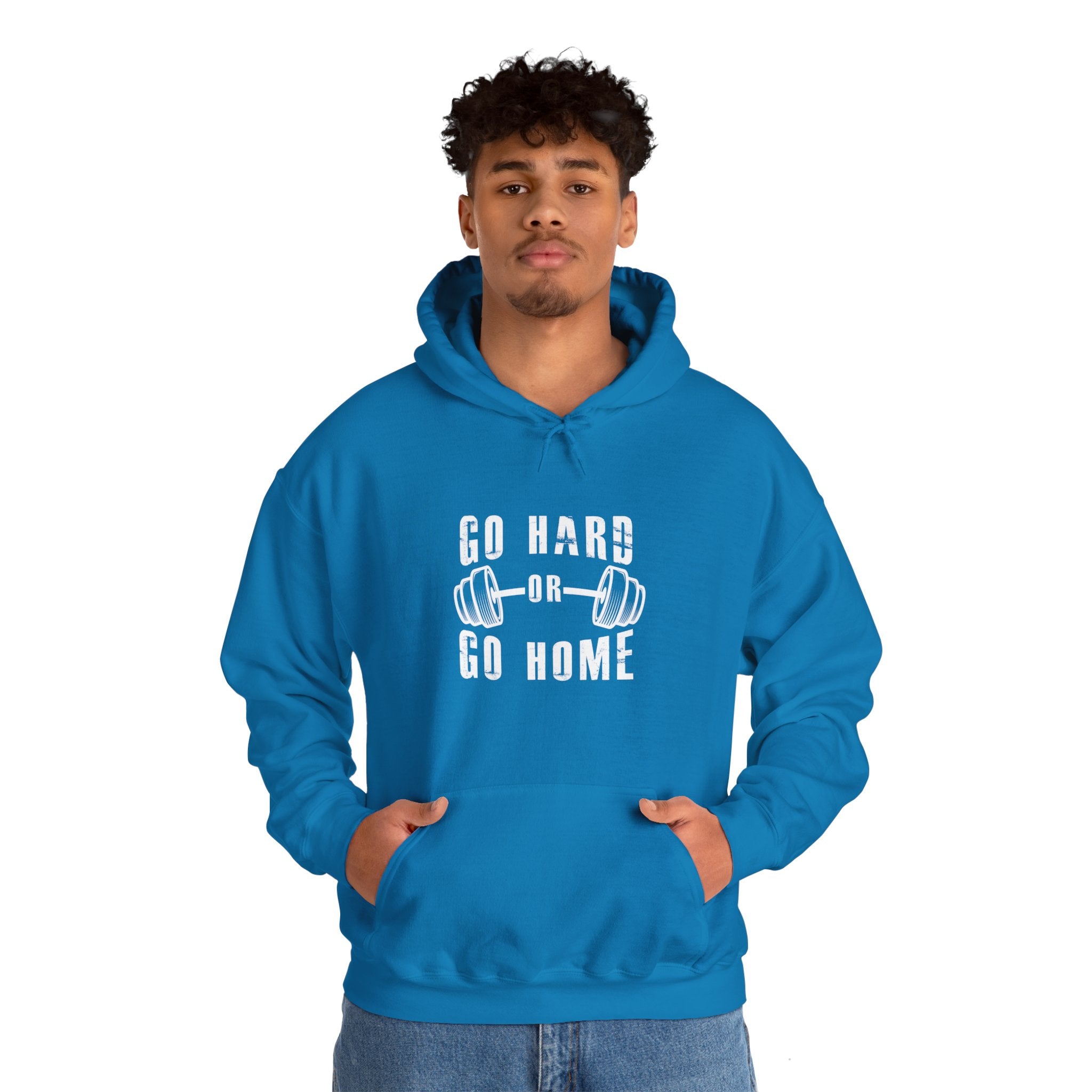 "Go Hard Go Home" Unisex Heavy Blend™ Hooded Sweatshirt