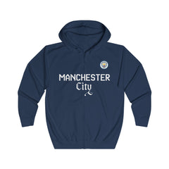 Manchester City Unisex Full Zip Hoodie