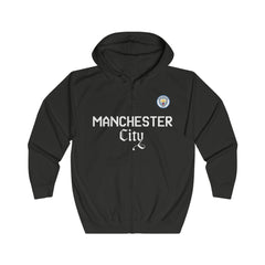 Manchester City Unisex Full Zip Hoodie