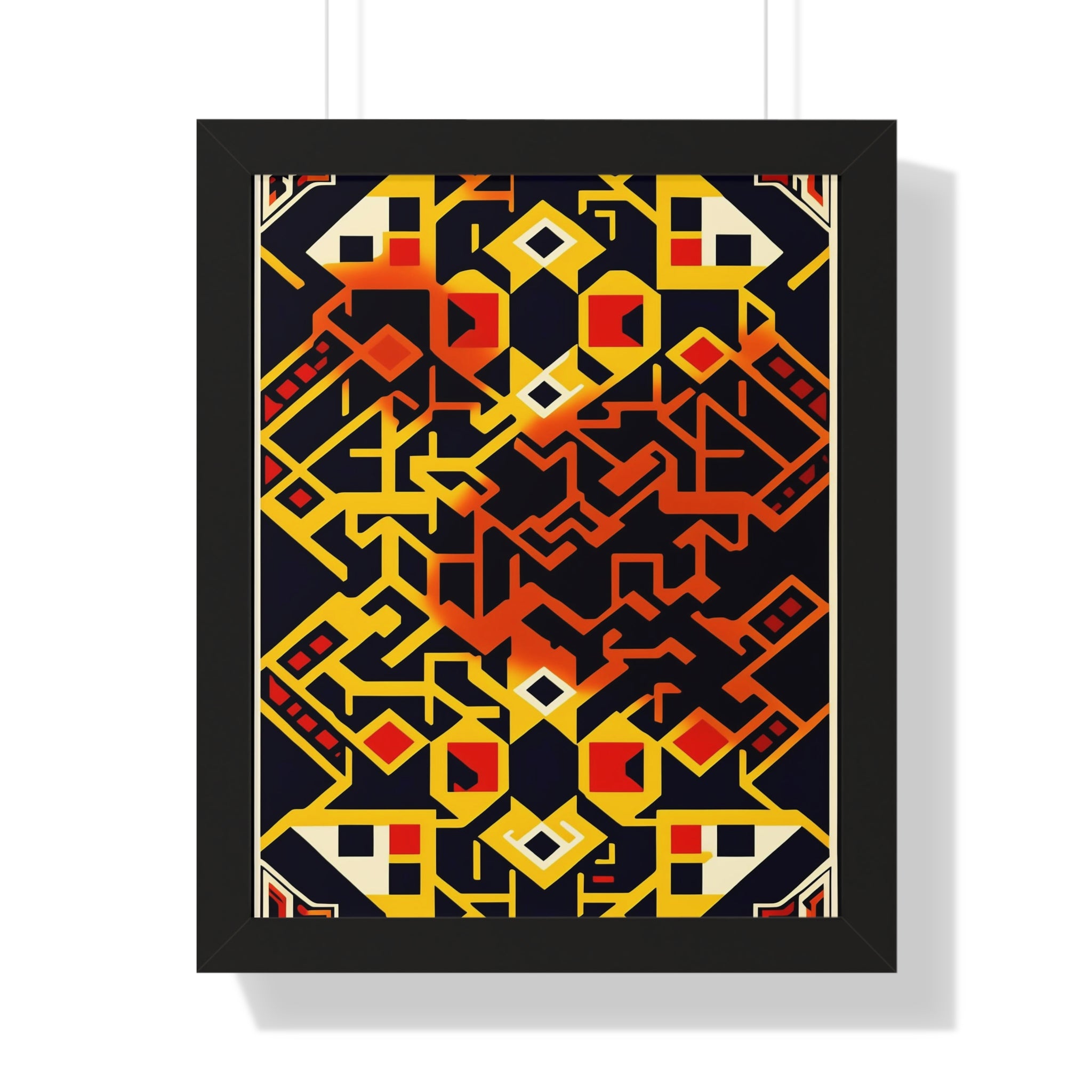 "BOHO" Framed Vertical Poster