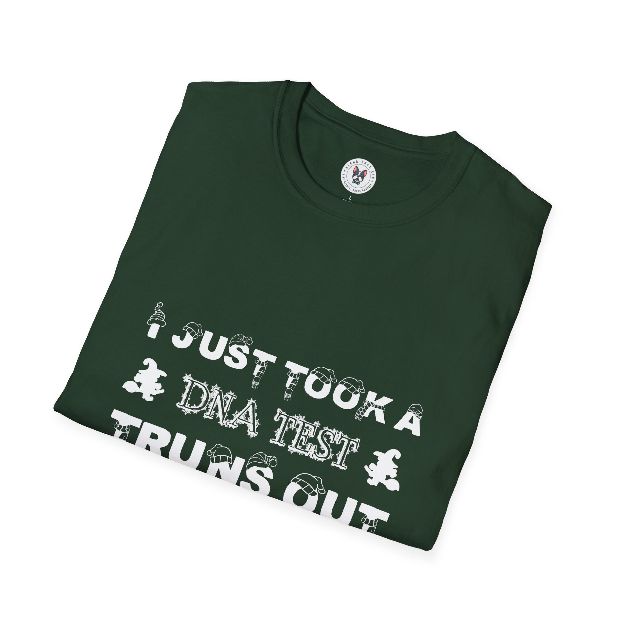 "I JUST TOOK A DNA TEST TURNS OUT IM 100% THAT WITCH" Unisex Soft style T-Shirt