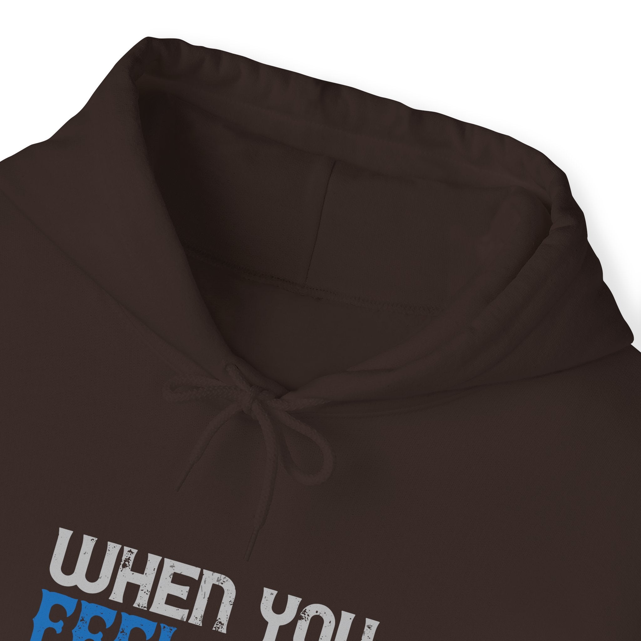 "When you feel like quitting think about why you started" Unisex Heavy Blend™ Hooded Sweatshirt