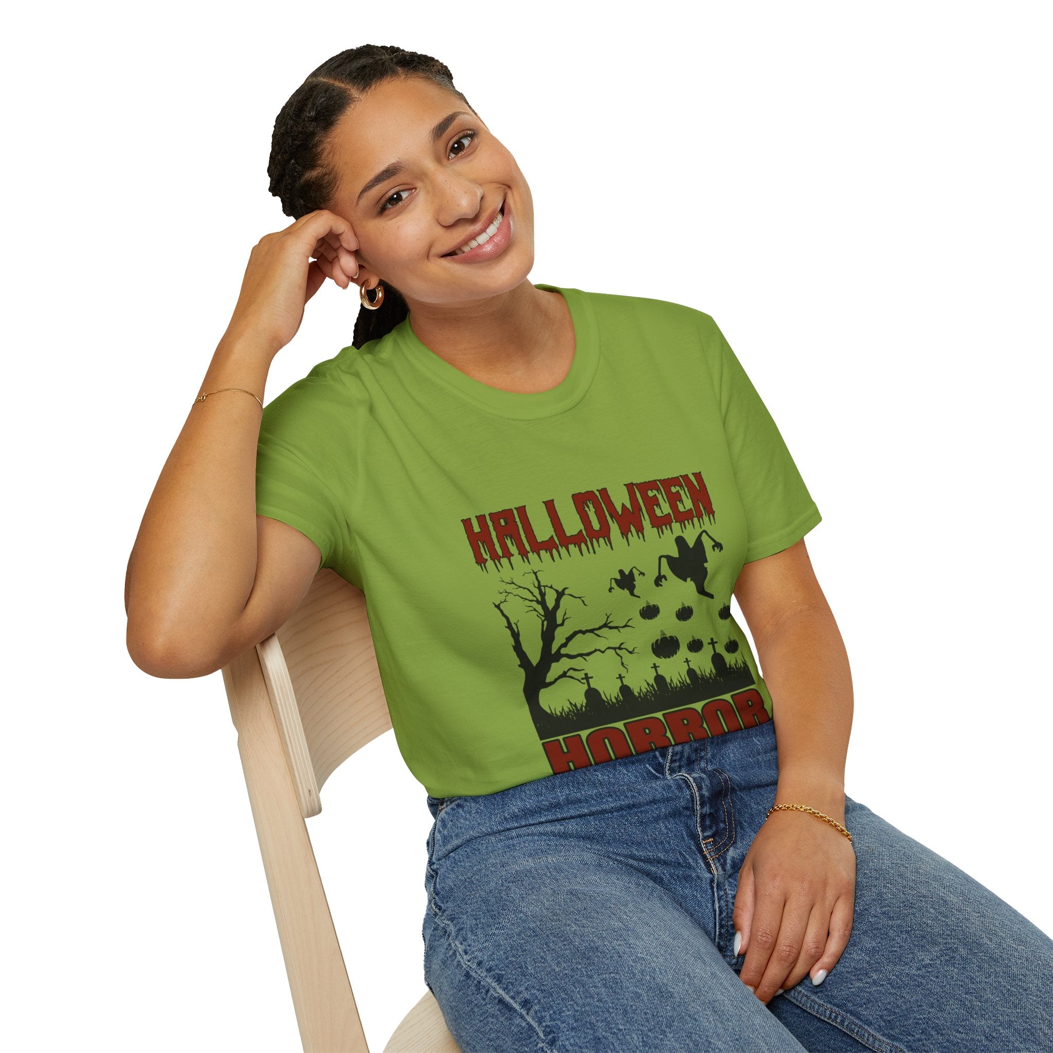 "HALLOWEEN HORROR" Unisex Soft style T-Shirt