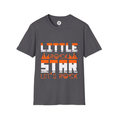 "Little Rock Star Lets Rock" Unisex Soft style T-Shirt