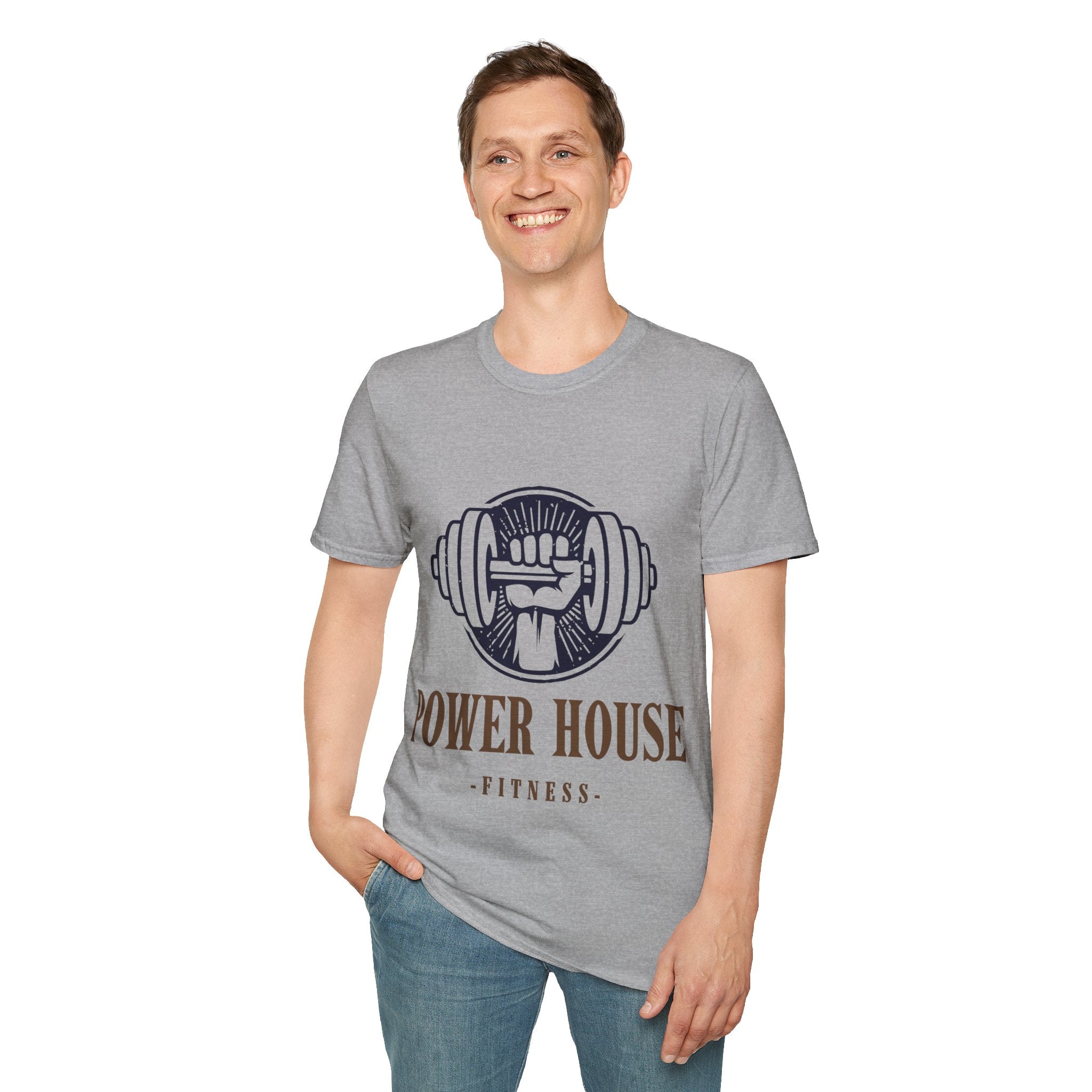 "Power House Fitness" Unisex Soft style T-Shirt