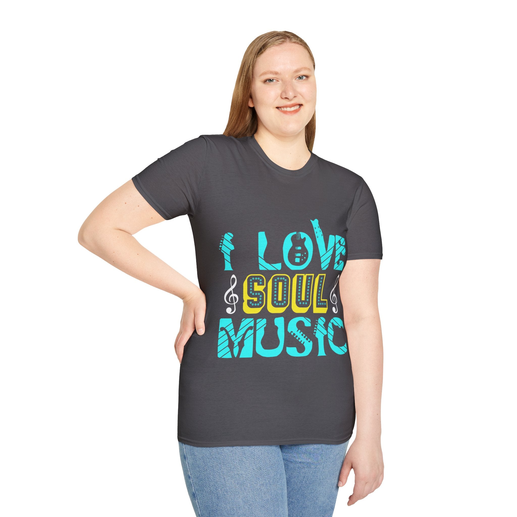 "I Love Soul Music" Unisex Soft style T-Shirt