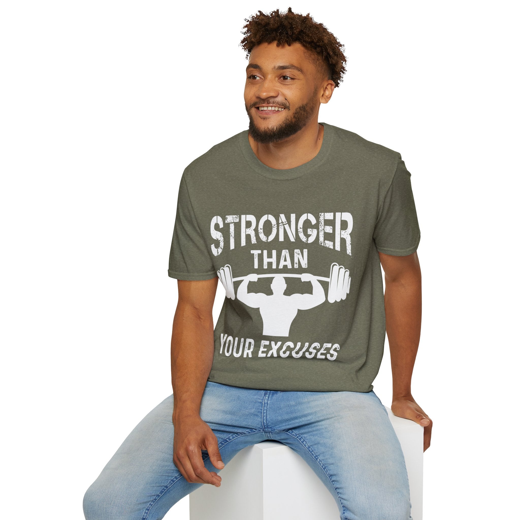 "Stronger Than Your Excuses" Unisex Soft style T-Shirt