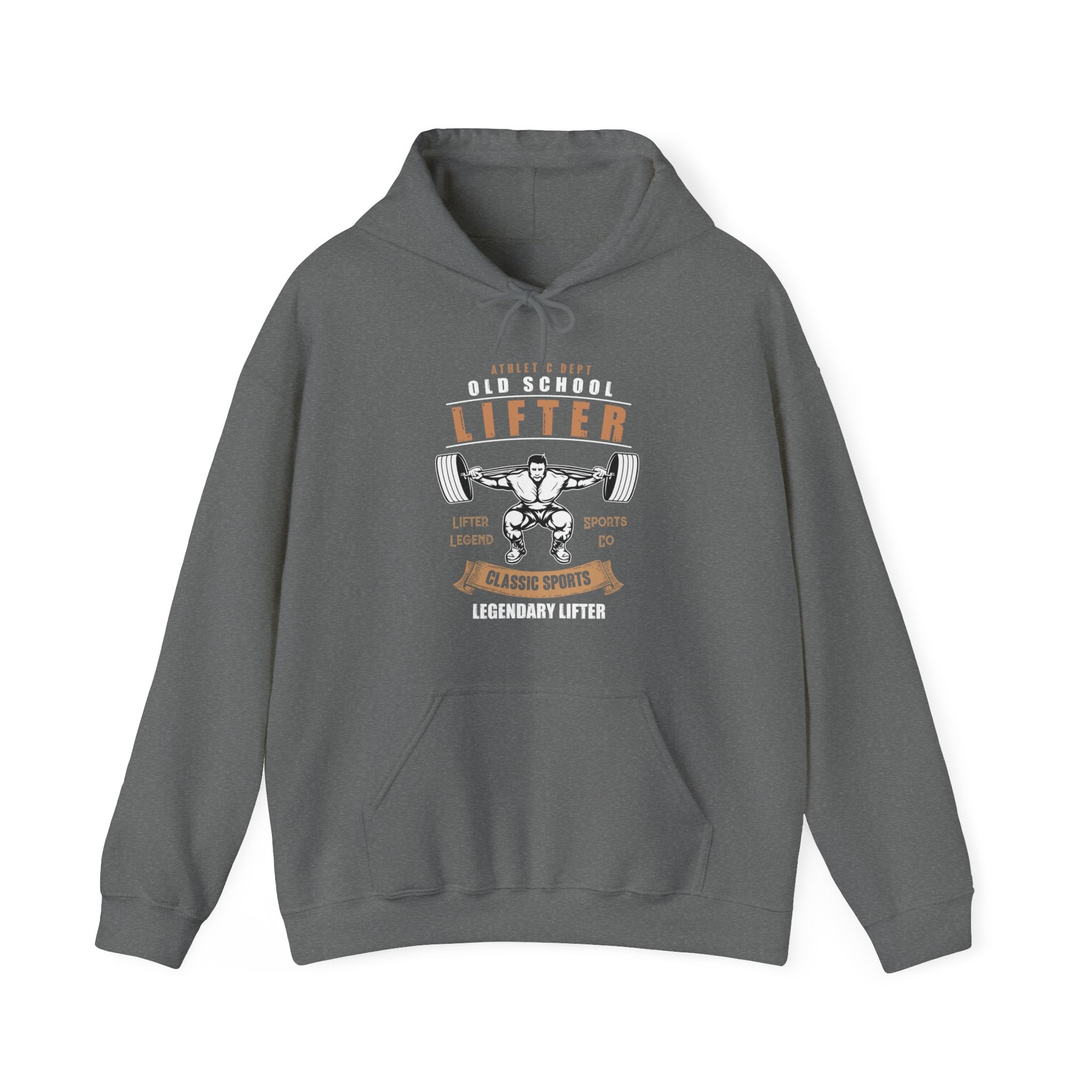 "Old School Lifter" Unisex Heavy Blend™ Hooded Sweatshirt