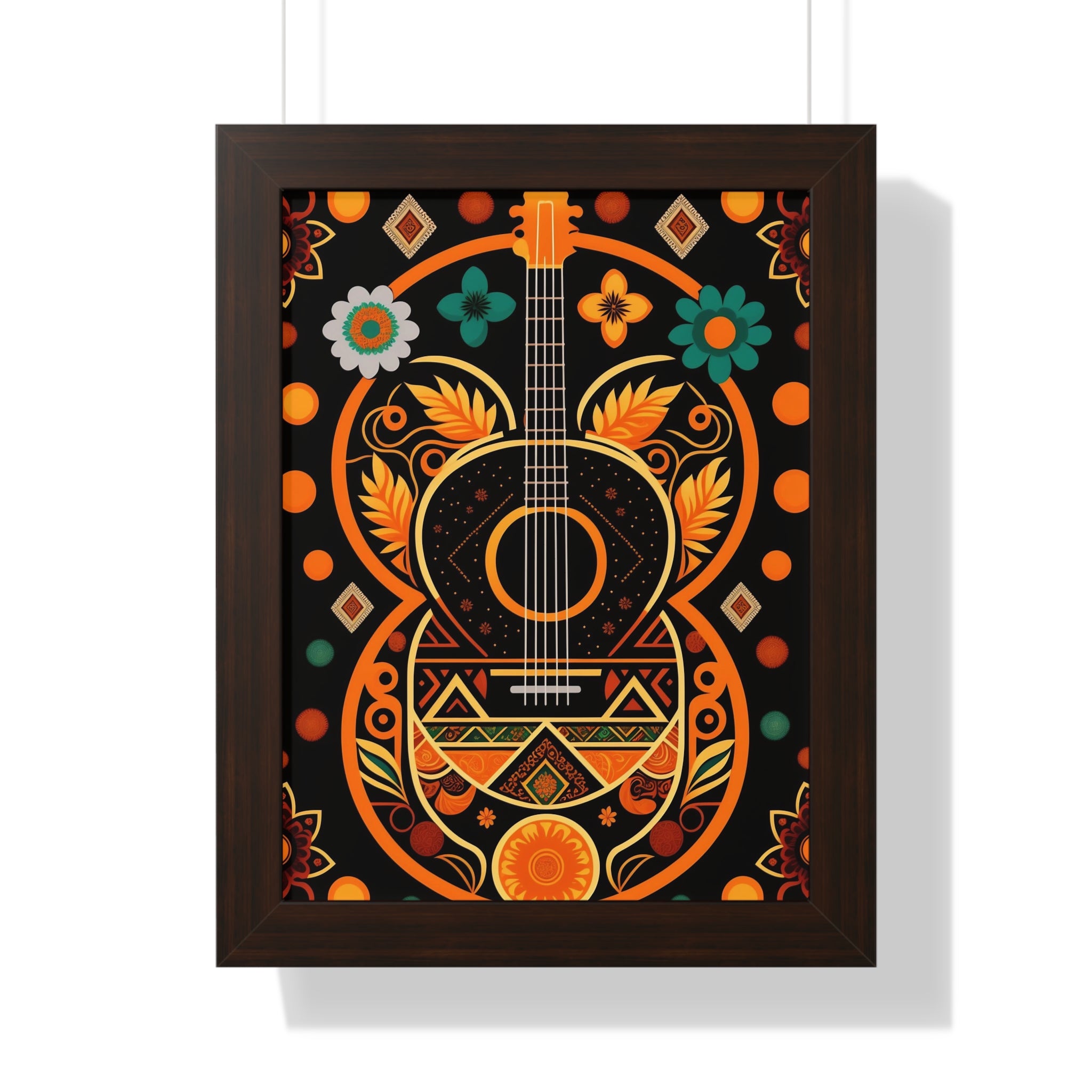 "BOHO" Framed Vertical Poster