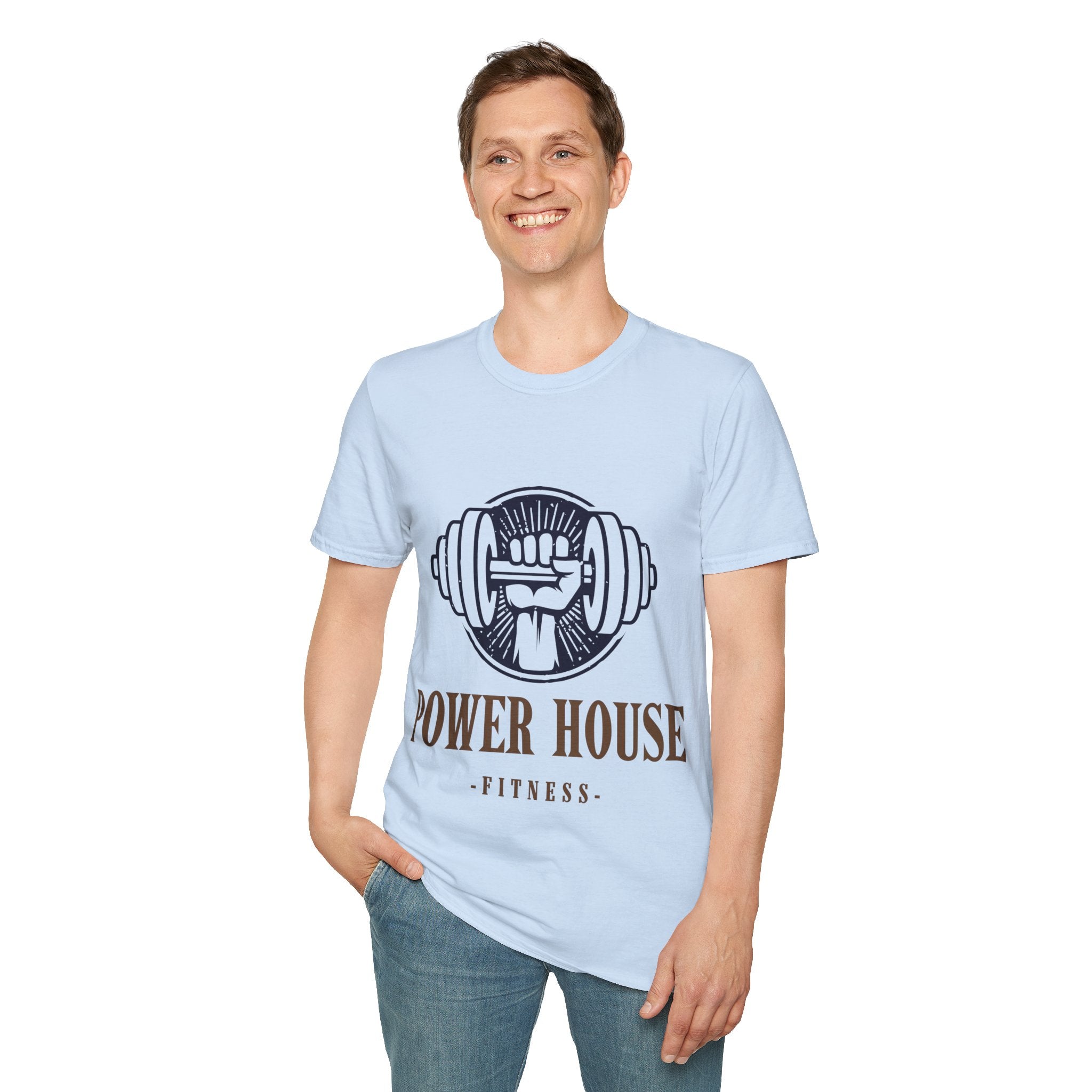 "Power House Fitness" Unisex Soft style T-Shirt