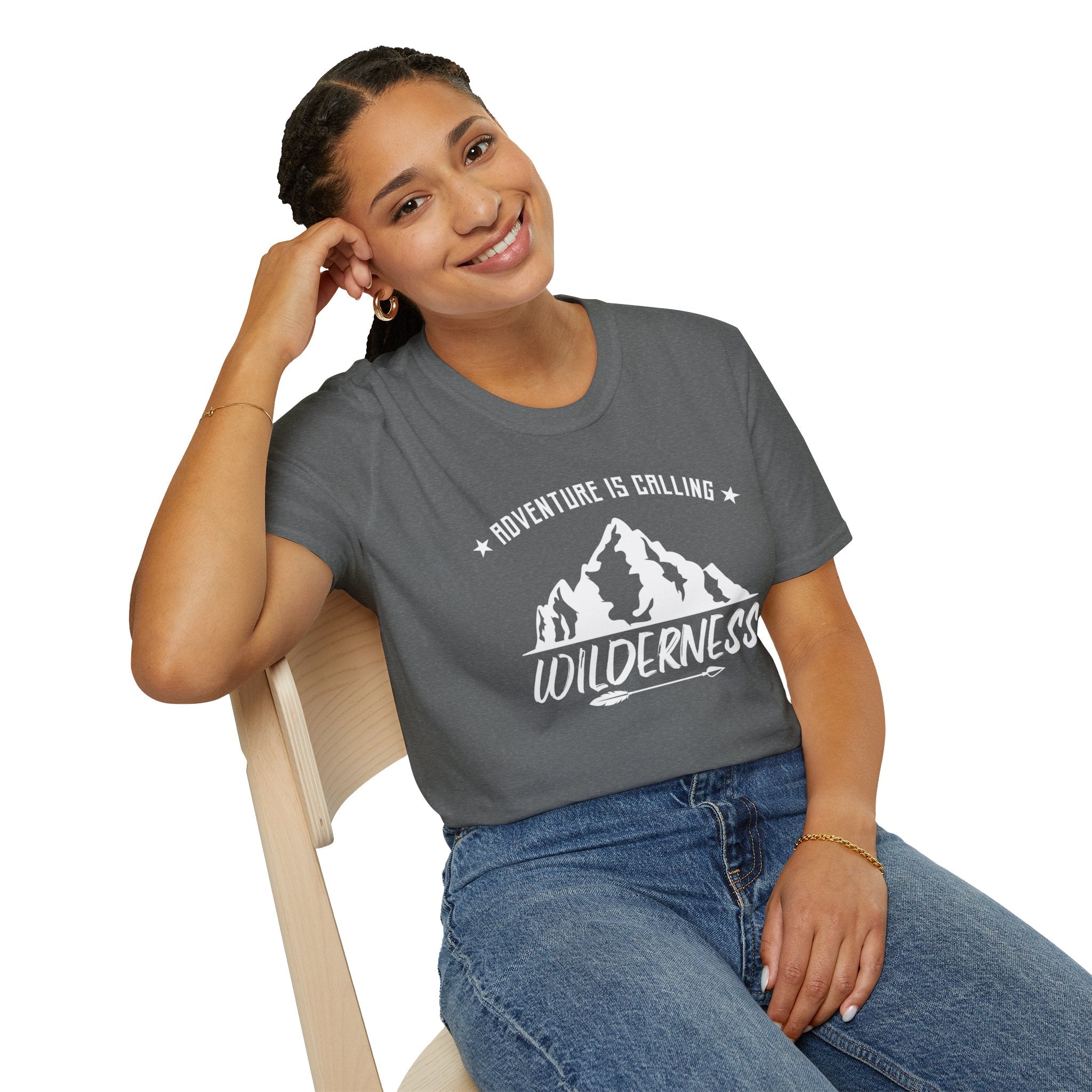 "Adventure Is Calling" Unisex Soft Style T-Shirt