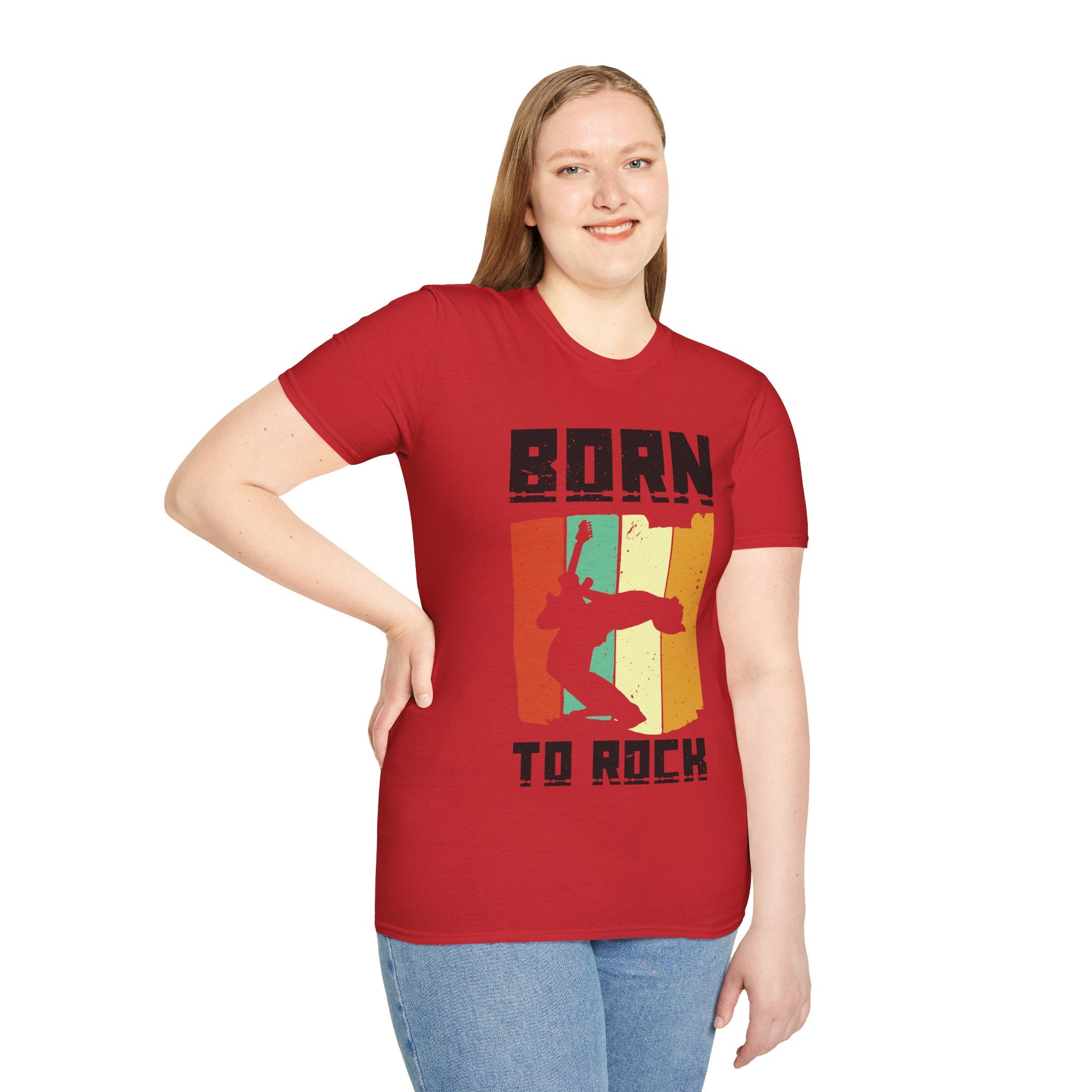 "Born To Rock"  Unisex Soft style T-Shirt