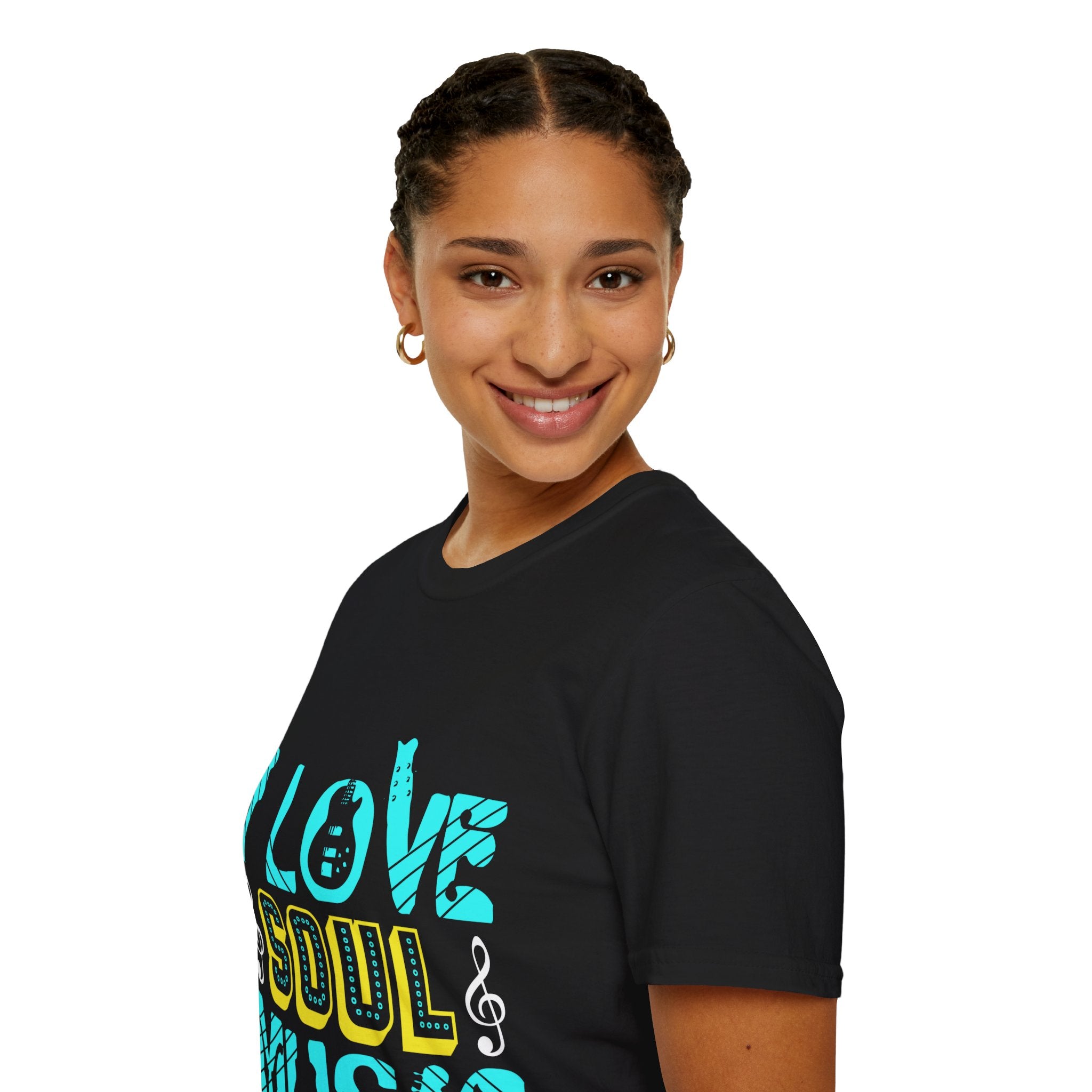 "I Love Soul Music" Unisex Soft style T-Shirt