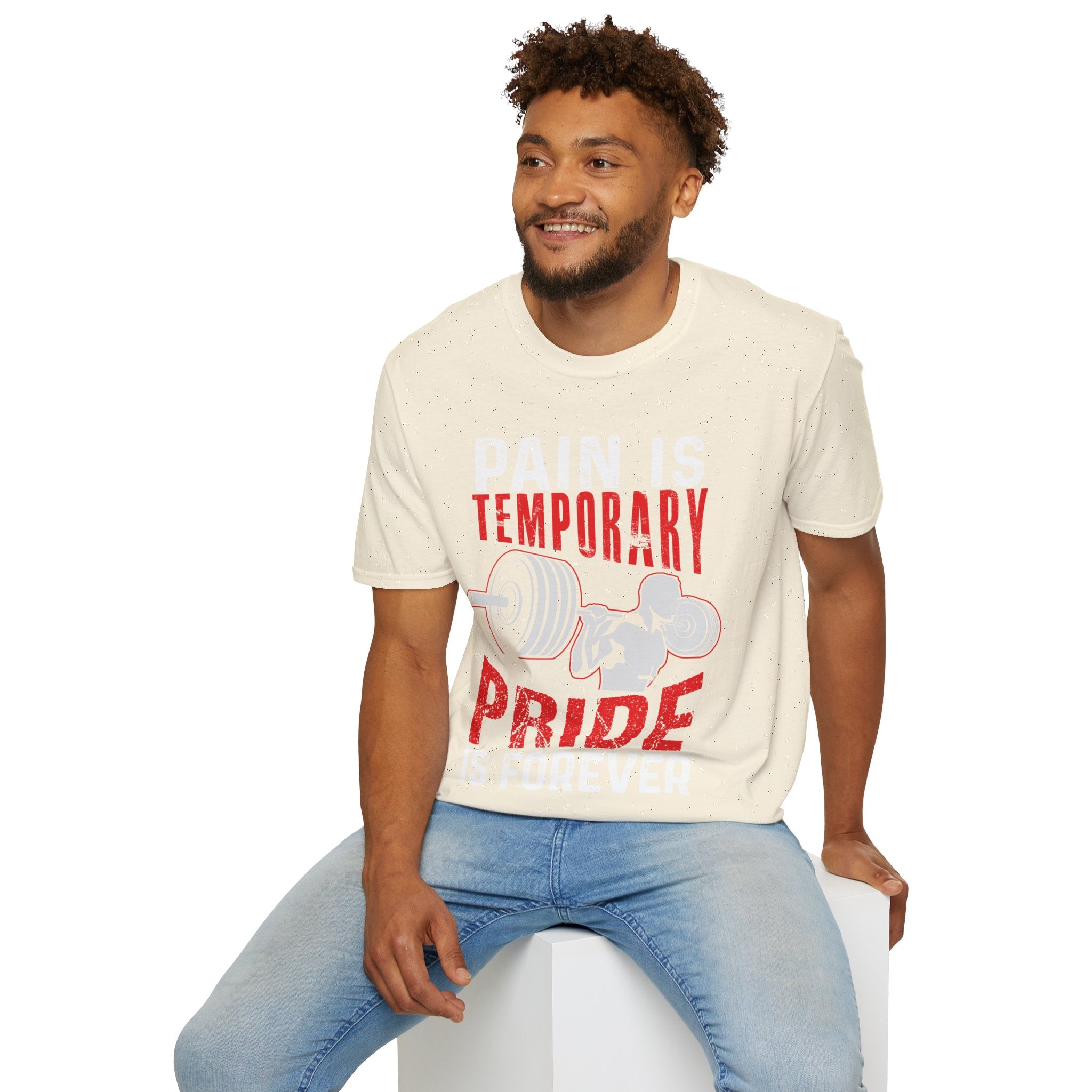 "Pain Is Temporary Pride Is Forever" Unisex Soft Style T-Shirt