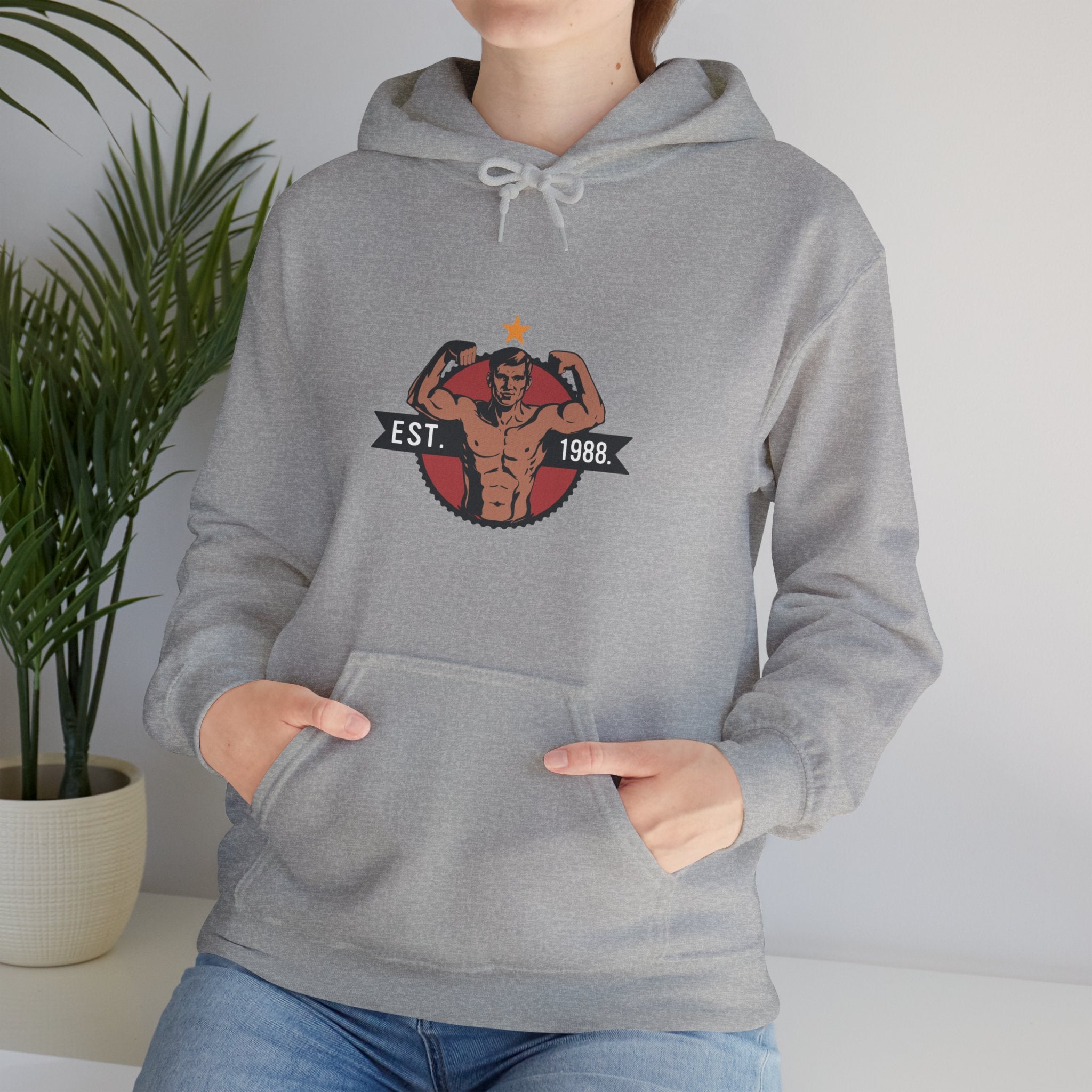 "Gym Life Since 1988" Unisex Heavy Blend™ Hooded Sweatshirt