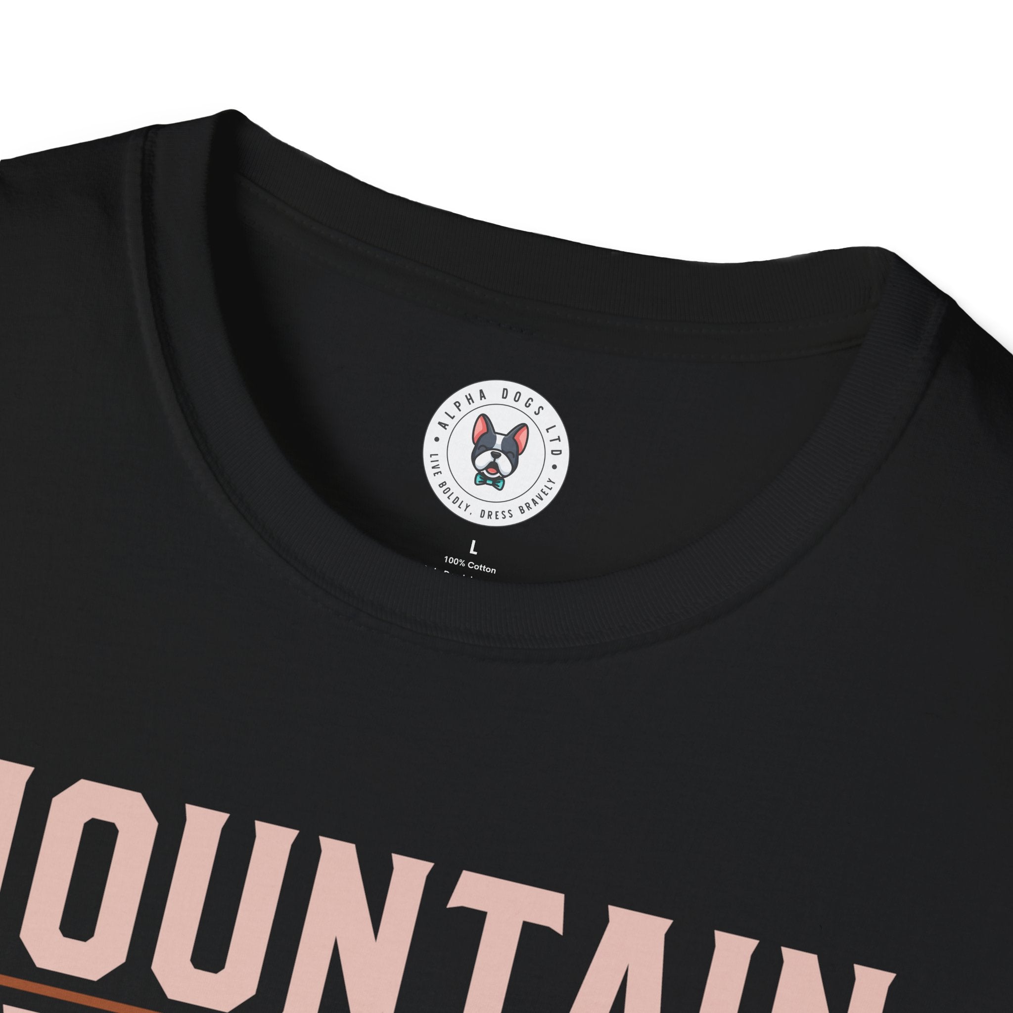 "MOUNTAIN ADVENTURE HARDWORKING 4X4" Unisex Soft style T-Shirt