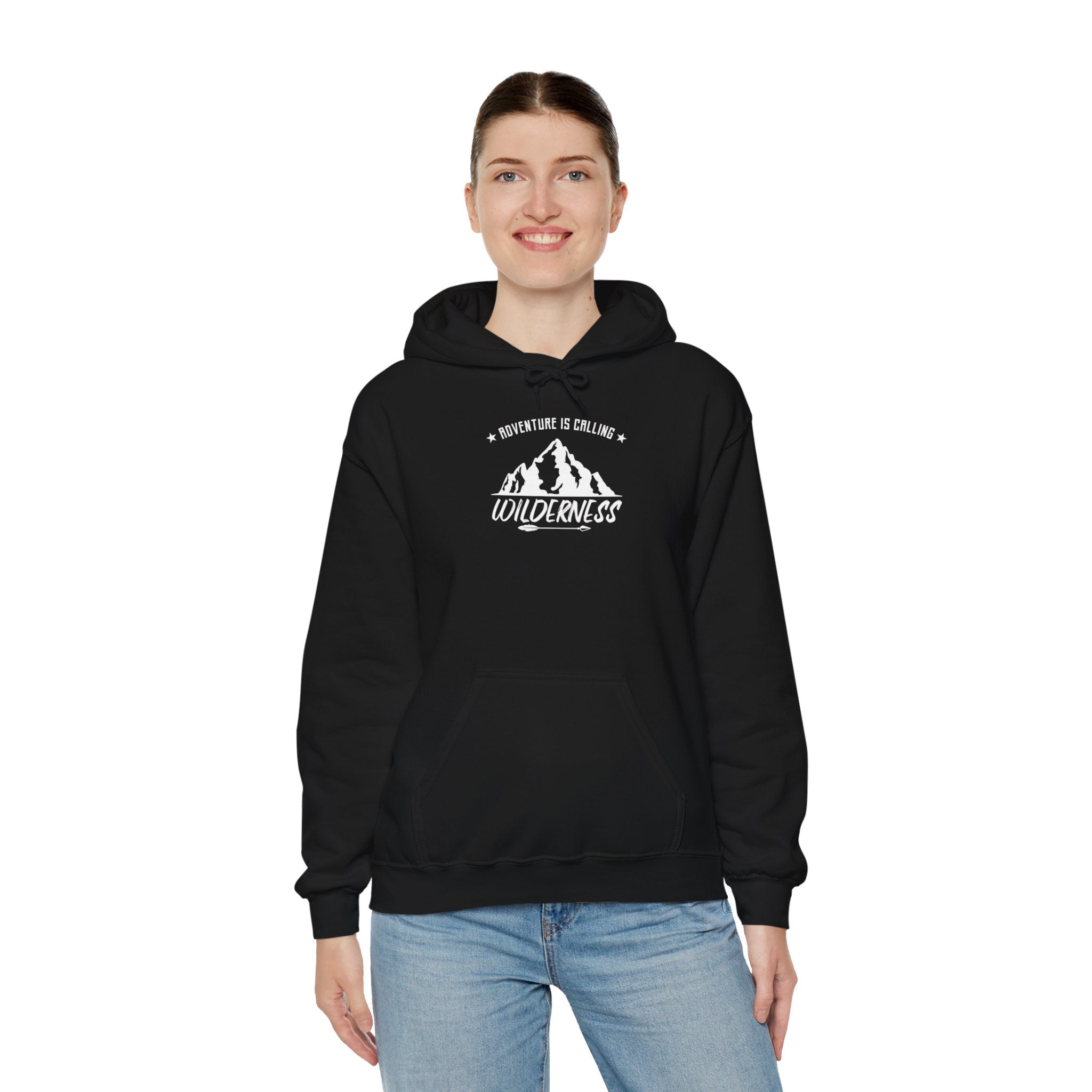 "Adventure Is Calling" Unisex Heavy Blend™ Hooded Sweatshirt