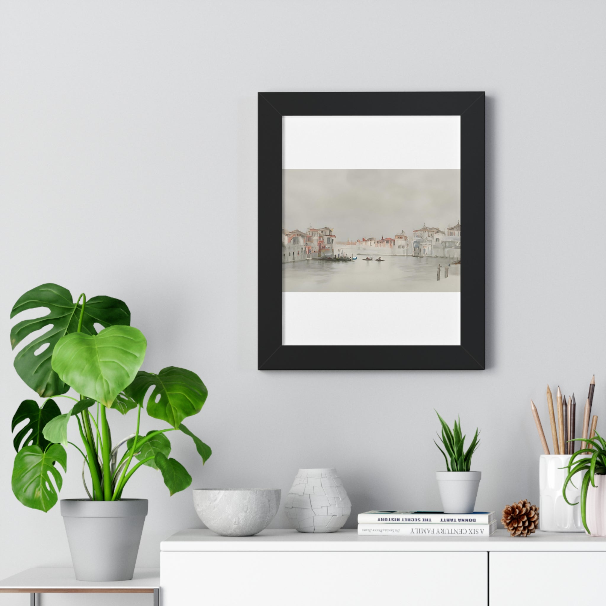 "ARCHITECTURE" Framed Vertical Poster