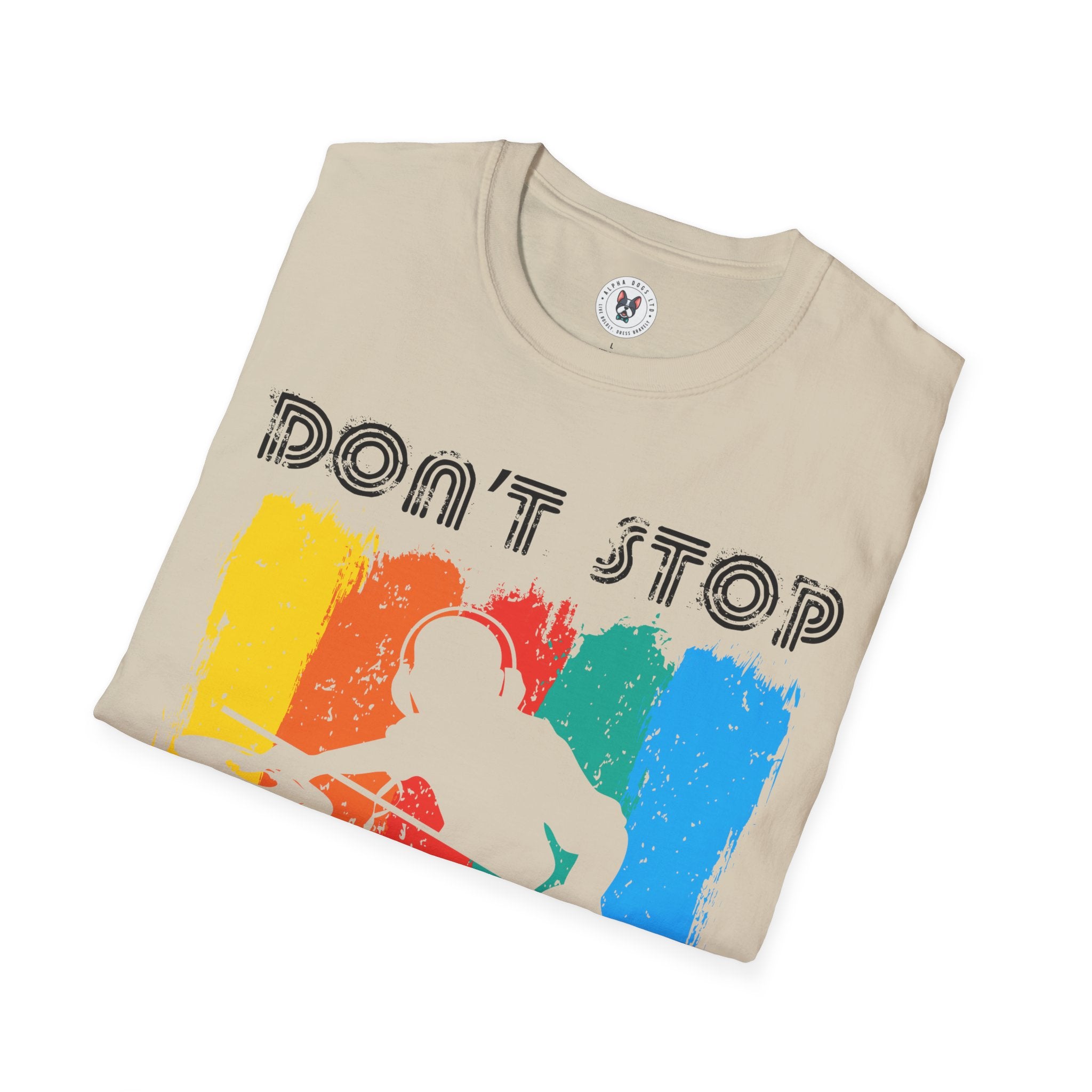 "Don't Stop the Music" Unisex Soft style T-Shirt