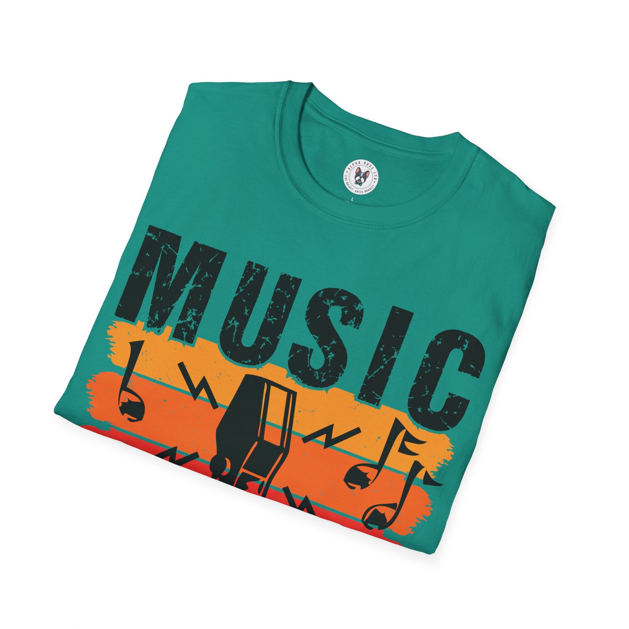 "Music Can Change The World" Unisex Soft style T-Shirt